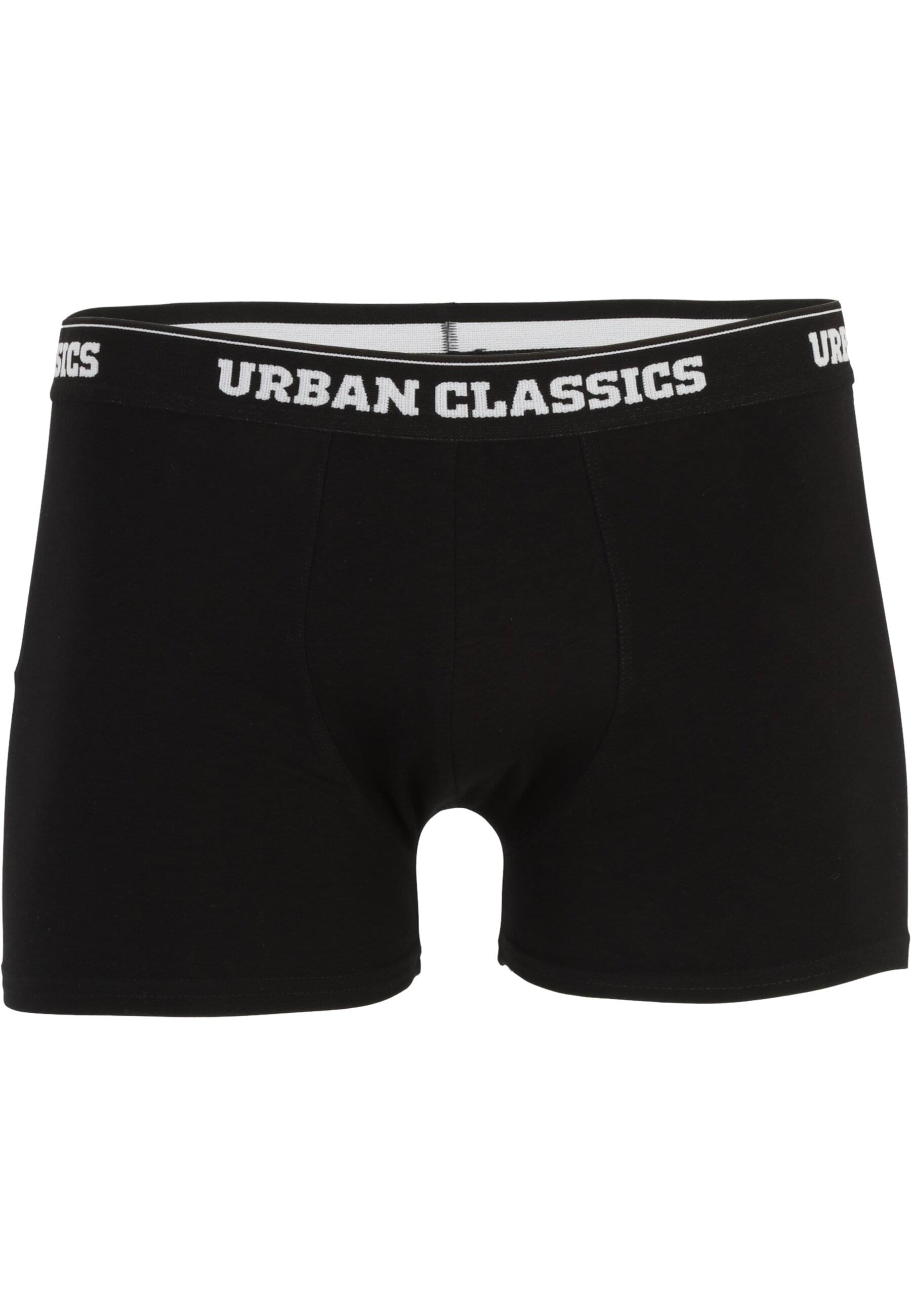 URBAN CLASSICS Boxershorts »Urban Classics Herren Organic Boxer Shorts 3-Pack«, (1 St.)