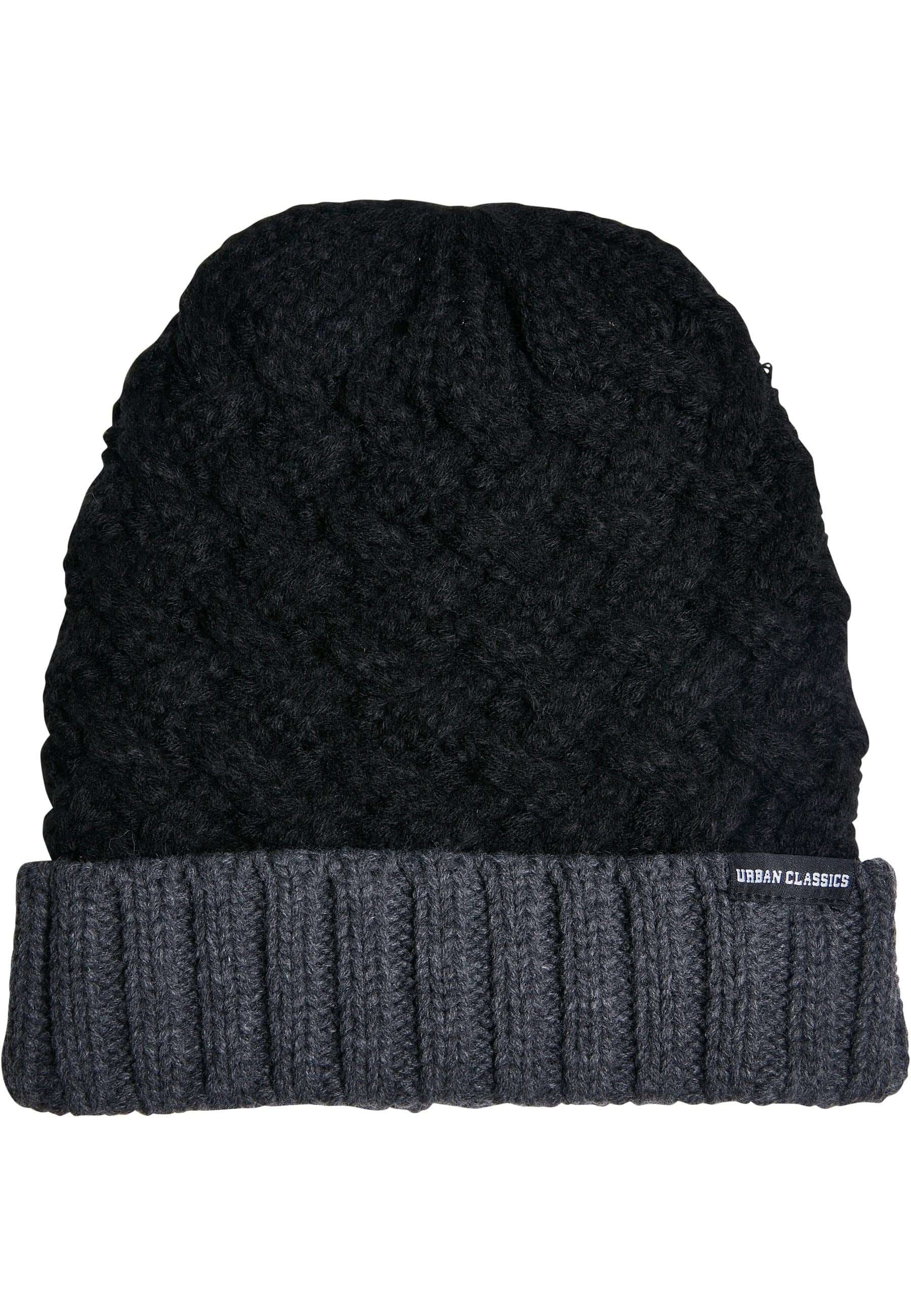 URBAN CLASSICS Beanie "Urban Classics Unisex Braid Knit Beanie", (1 St.)