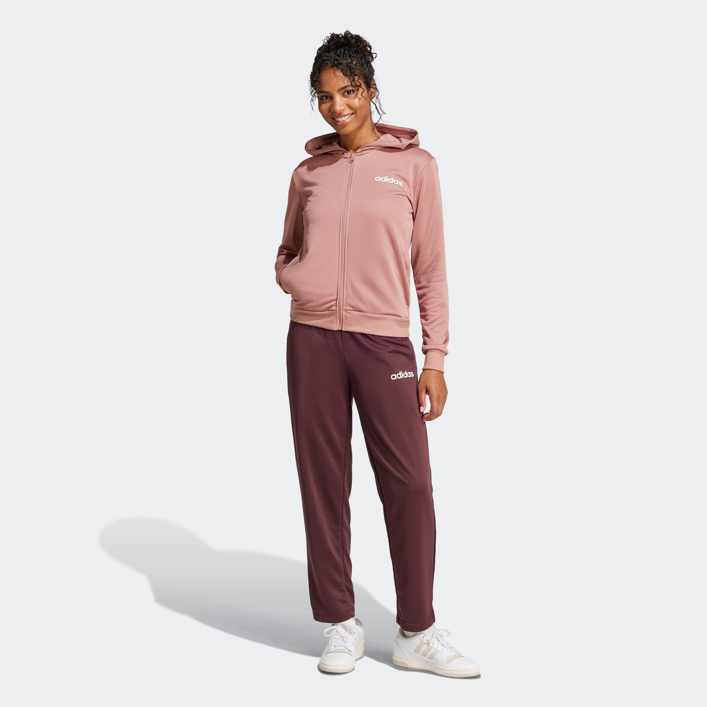 adidas Sportswear Trainingsanzug "W LINEAR TS", (2 tlg.), Trainingsjacke mi günstig online kaufen