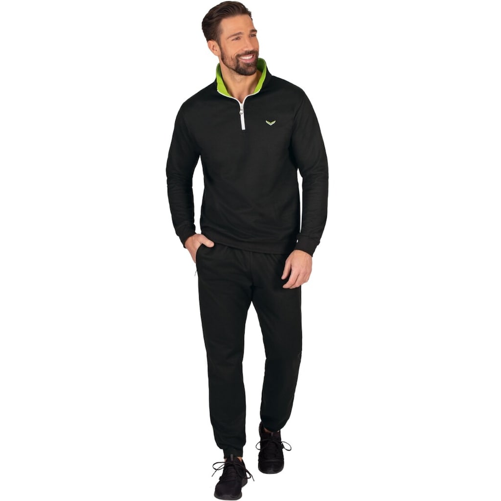 Trigema Sweater »TRIGEMA Herren Jogginganzug in Sweat-Qualität«