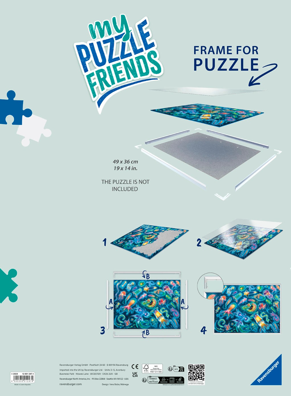 Ravensburger Puzzle »Puzzle-Rahmen 500 Teile«, Made in Europe