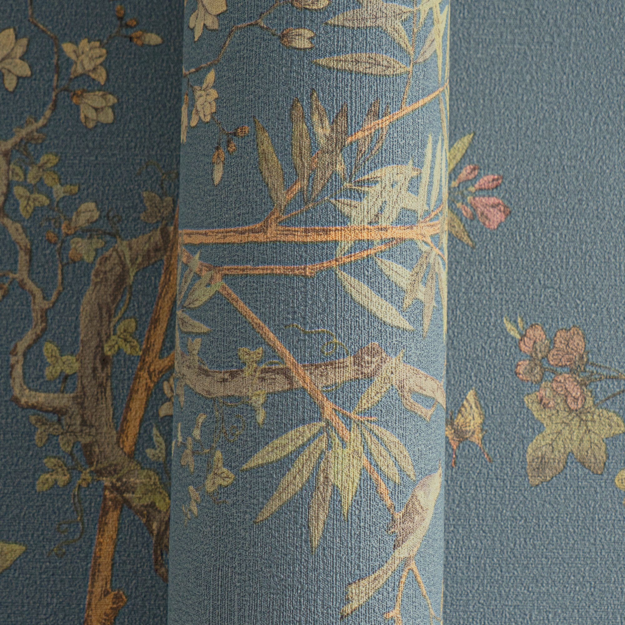 A.S. Création Vliestapete »Florale Mustertapete Schmetterlinge bunte Farben« botanisch strukturiert