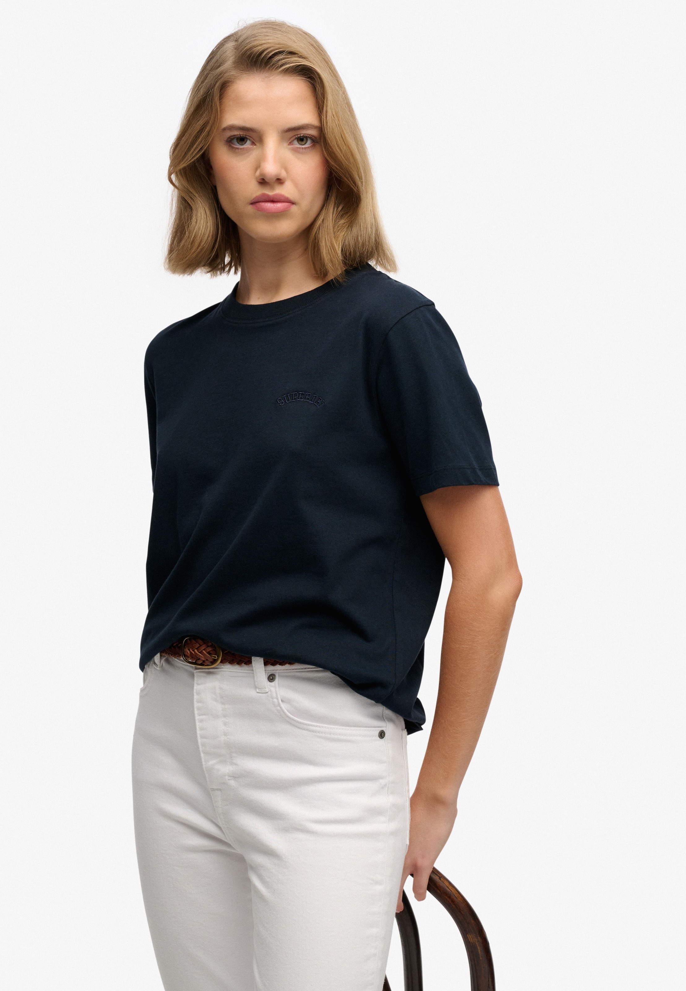 Superdry T-Shirt "Essential Logo Emb Tee" günstig online kaufen