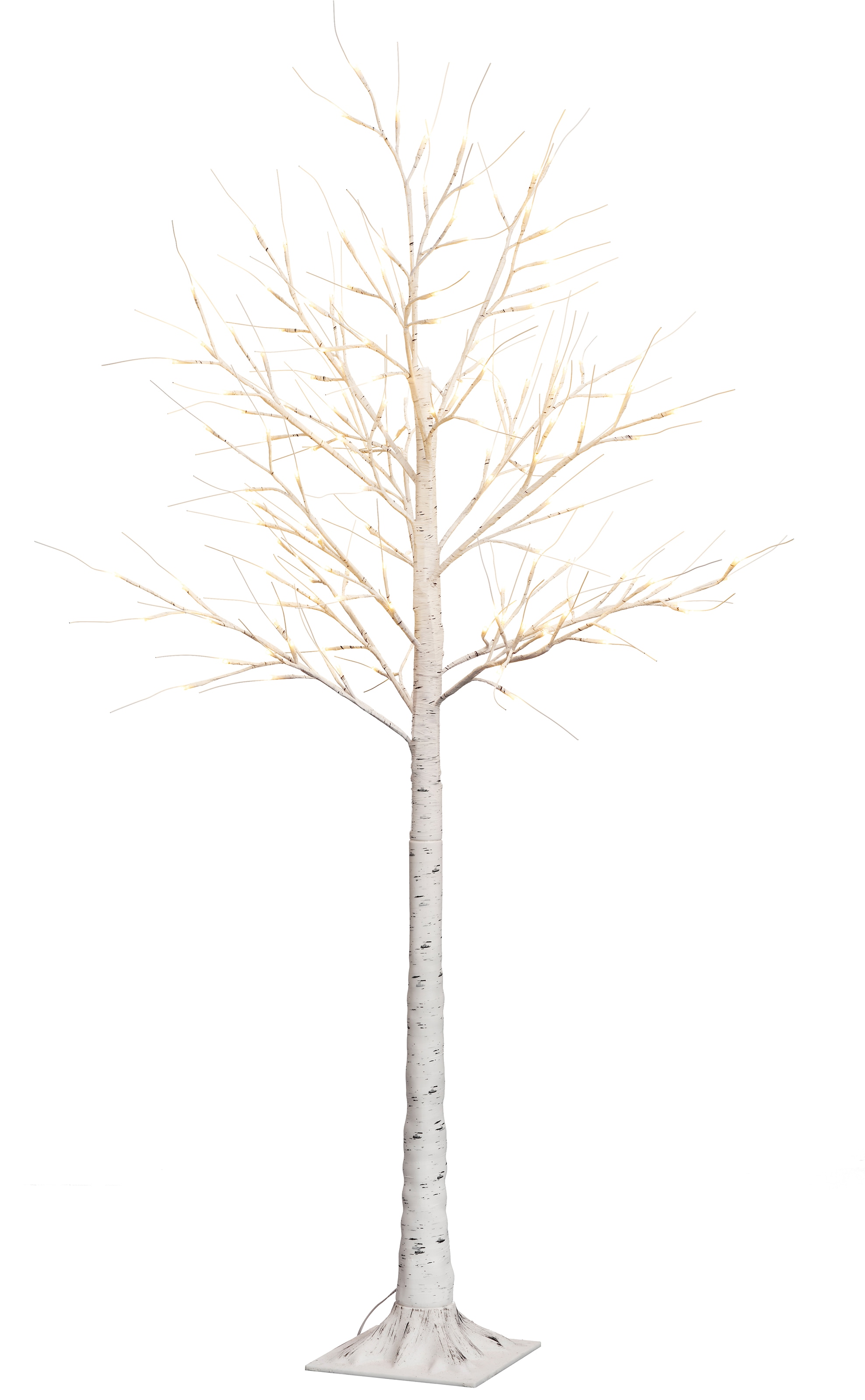 BONETTI LED Baum »Weihnachtsdeko«, 120 flammig-flammig, Beleuchteter Deko- Baum in Birkenoptik, Höhe ca. 120 cm kaufen | BAUR
