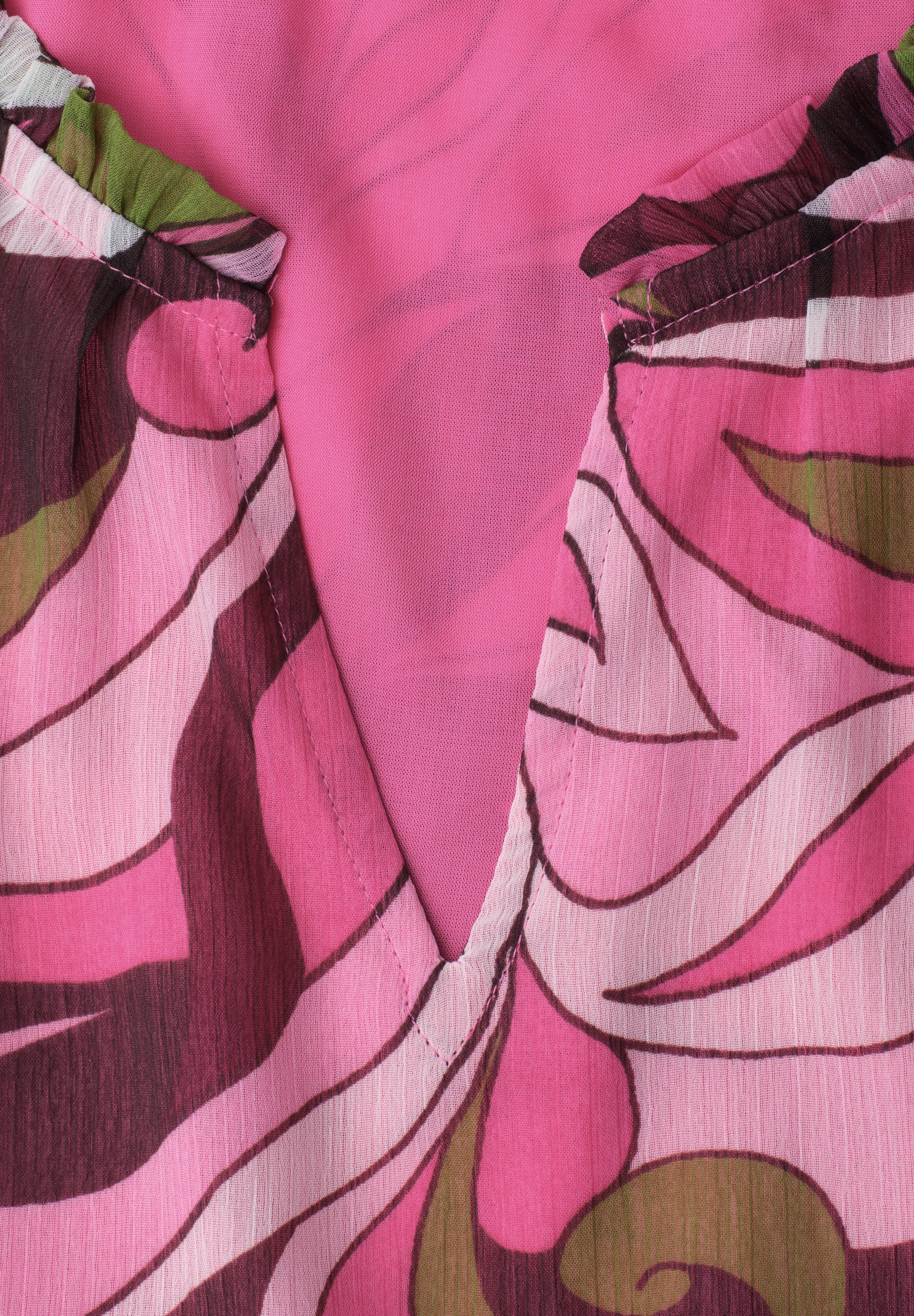 STREET ONE Maxikleid Ohne Taschen mit Print