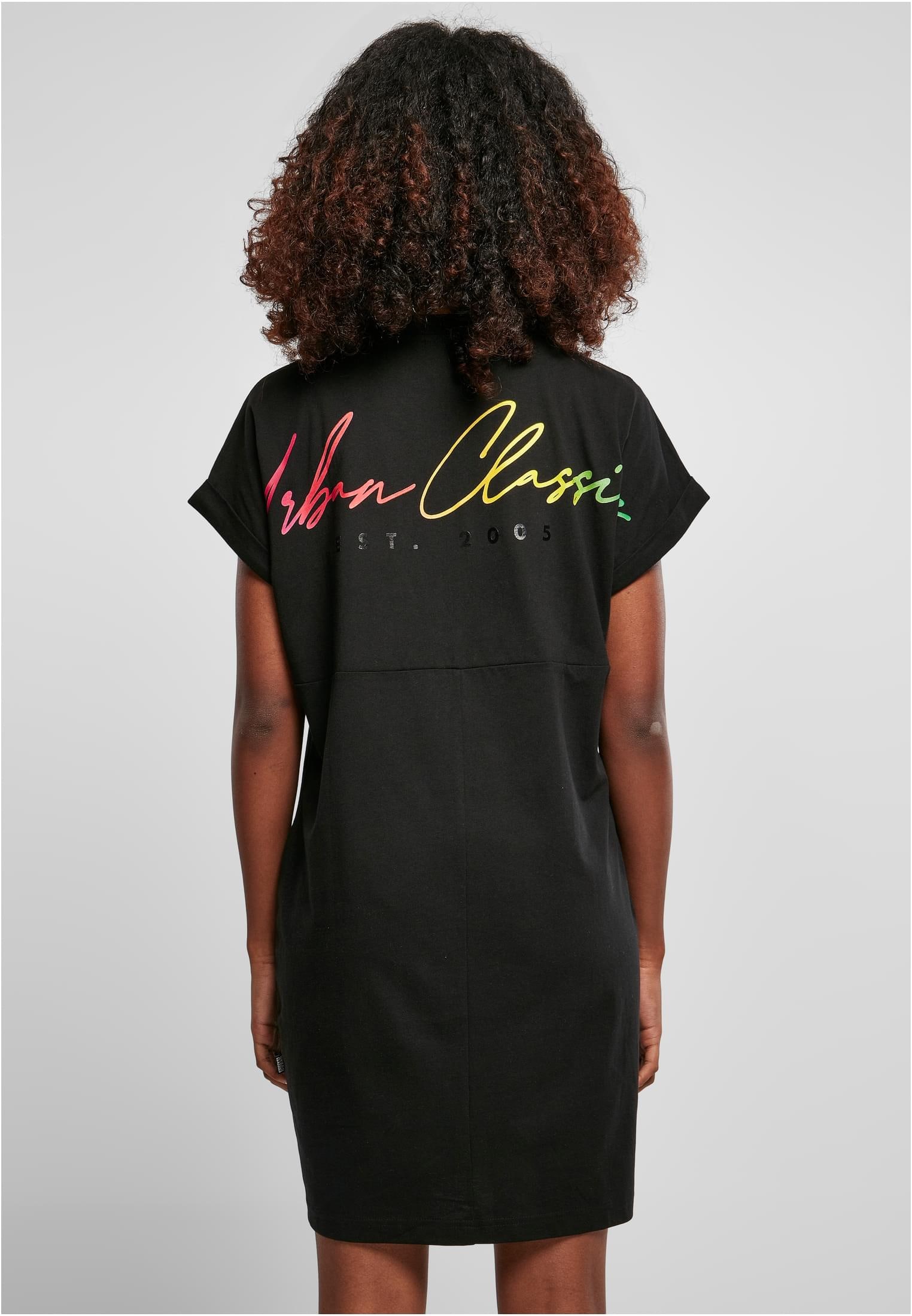 URBAN CLASSICS Jerseykleid »Damen Ladies Rainbow Tee Dress«, (1 tlg.) für  kaufen | BAUR