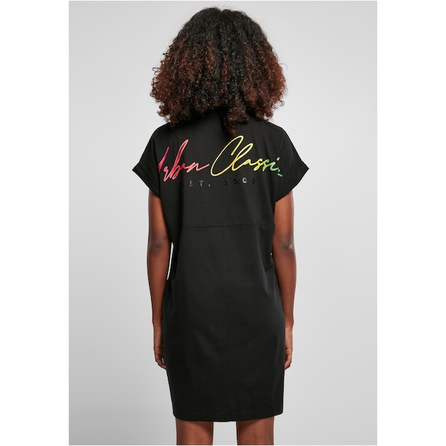 URBAN CLASSICS Jerseykleid »Damen Ladies Rainbow Tee Dress«, (1 tlg.) für  kaufen | BAUR