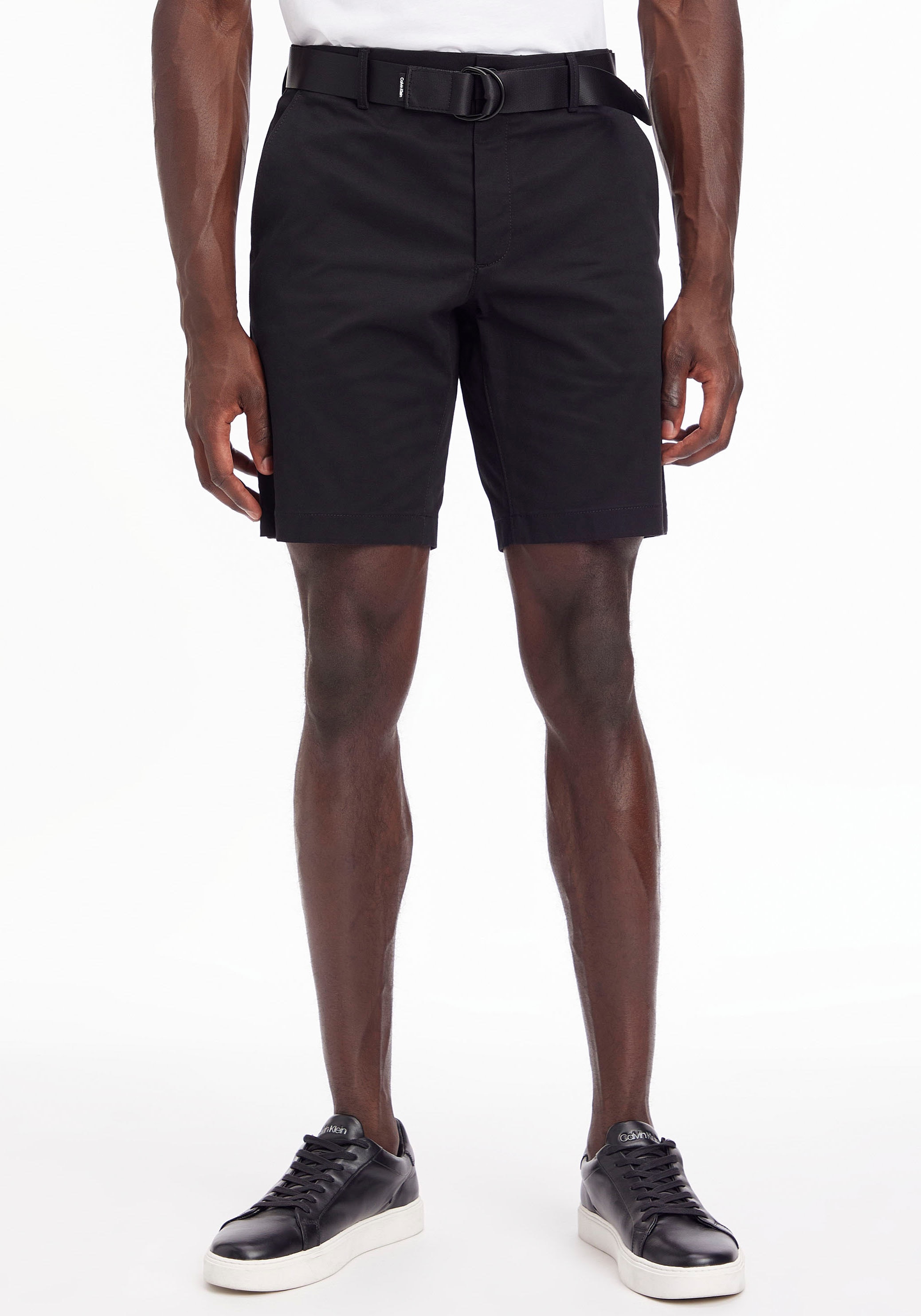 Calvin Klein Shorts "MODERN TWILL SLIM", mit Gürtel