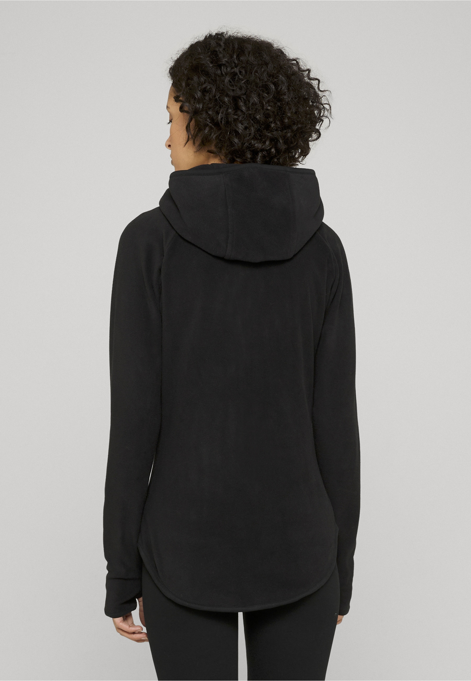 URBAN CLASSICS Funktions-Kapuzensweatjacke »Urban Classics Ladies Polar Fleece Zip Hoody«