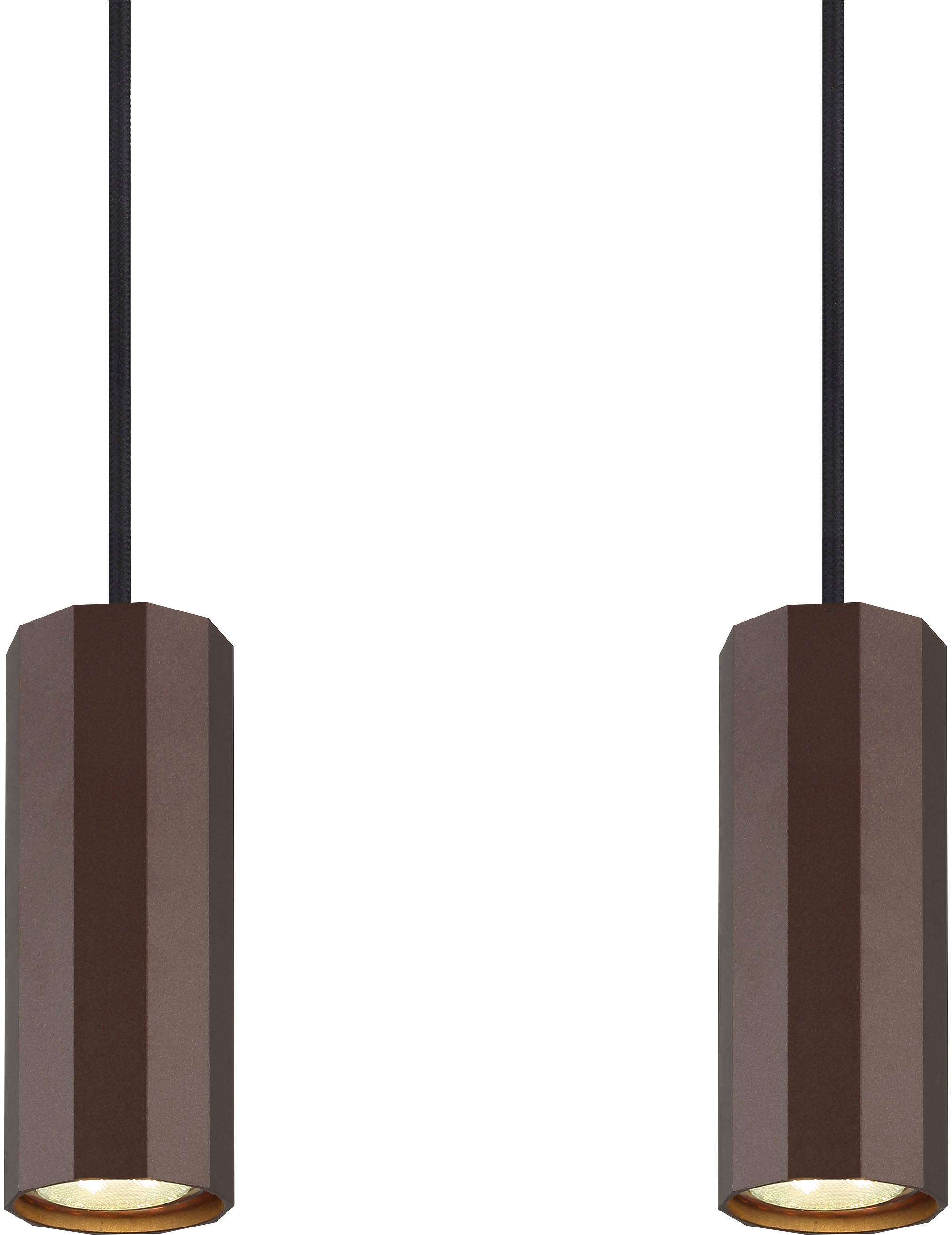 GLOBO LIGHTING Hängeleuchte »JAMES« GU10 1 Stk. Hängelampe Esszimmer-Leuchte Esstischleuchte Wohnzimmer