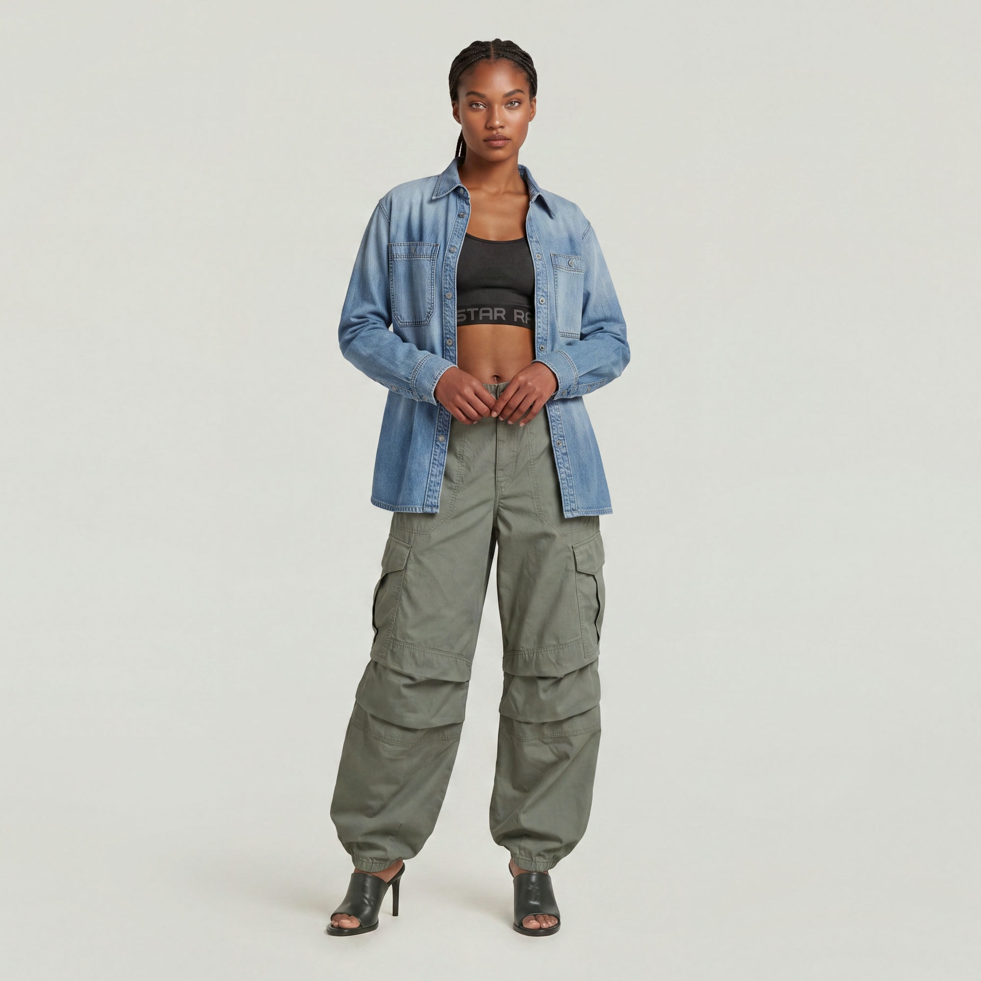 G-STAR Cargohose »Wide Leg Cargohose«