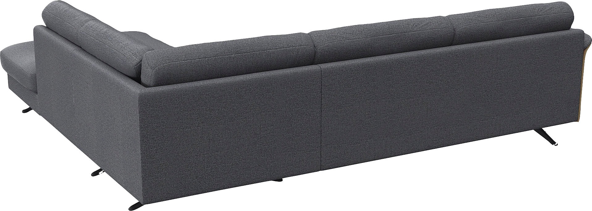 FLEXLUX Ecksofa »Glow, super bequem durch hochwertigem Sitzaufbau mit Federkern, L-Form«, Skandinavisches Design, In hochwertiger Verarbeitung
