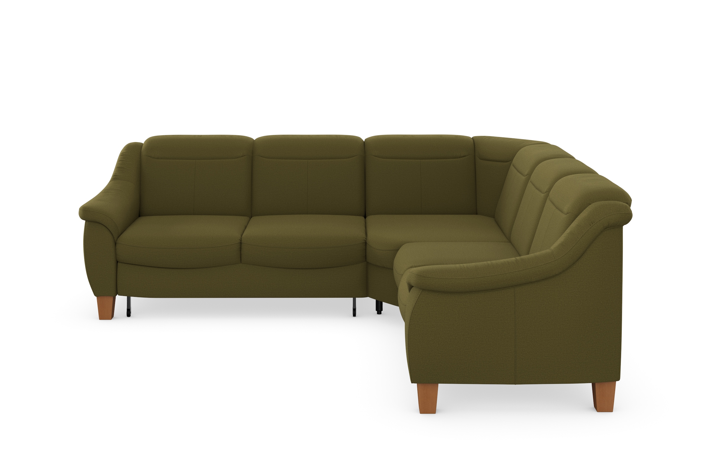 Home affaire Ecksofa »Caldera L-Form«, Federkern, wahlweise mit Kopfteilverstellung, Bettfunktion, Bettkasten