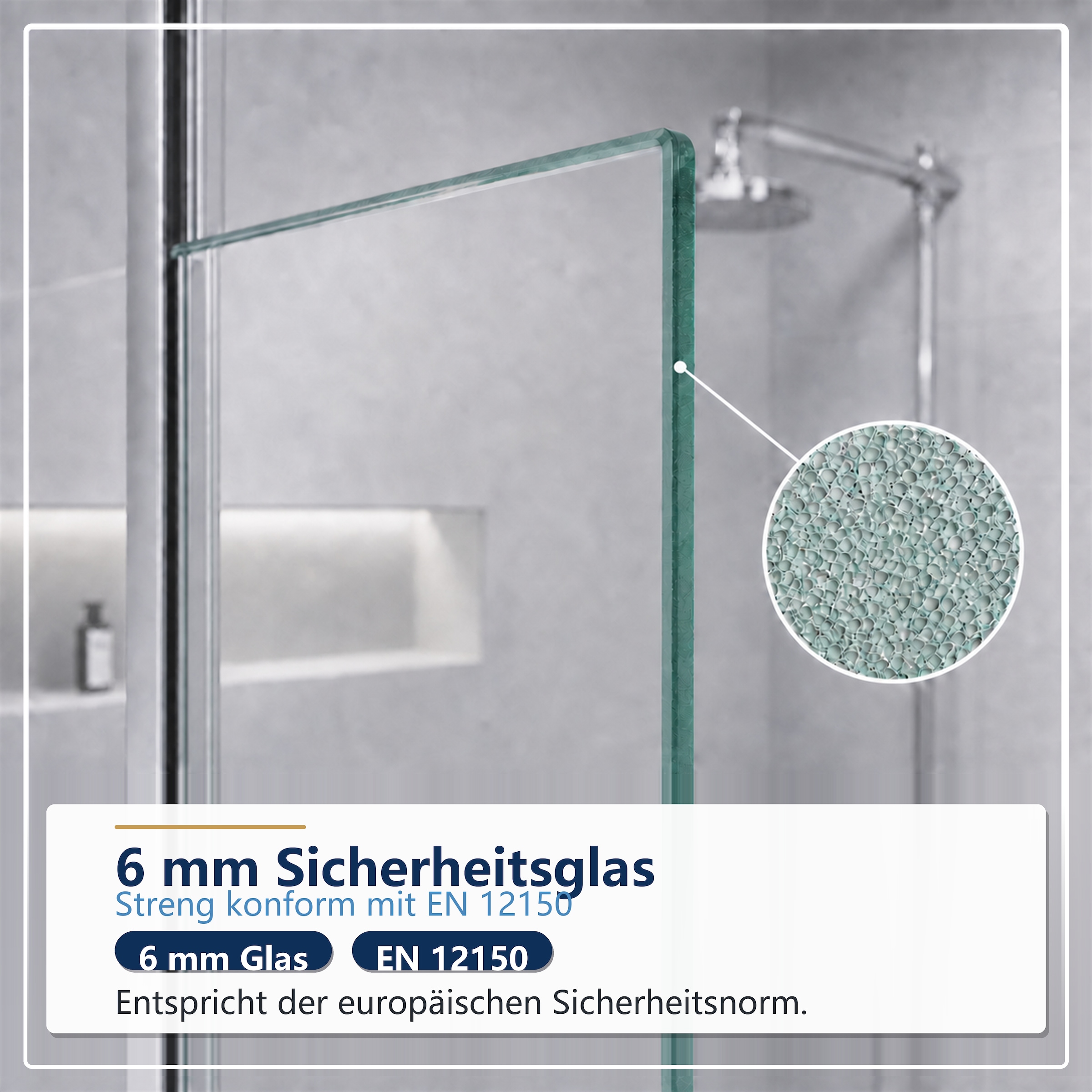 welltime Eckdusche »Pienza« Rechteckige Dusche mit Softclose