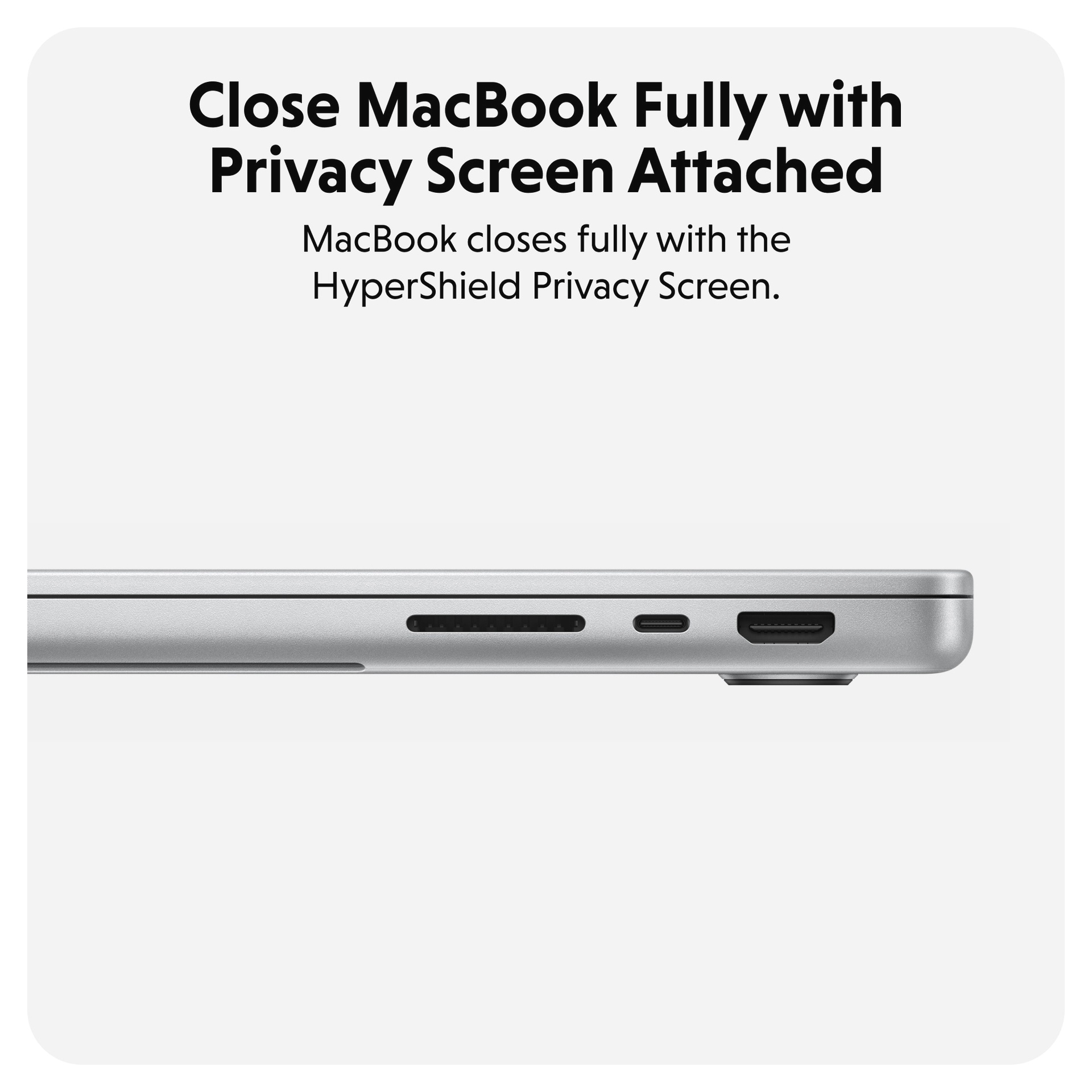 Targus Displayschutzglas »Magnetic Privacy Screen«, für Apple MacBook Pro 16, Blickschutzfolie, Schutzfolie, Bildschirmschutz, kratz- & stoßfest