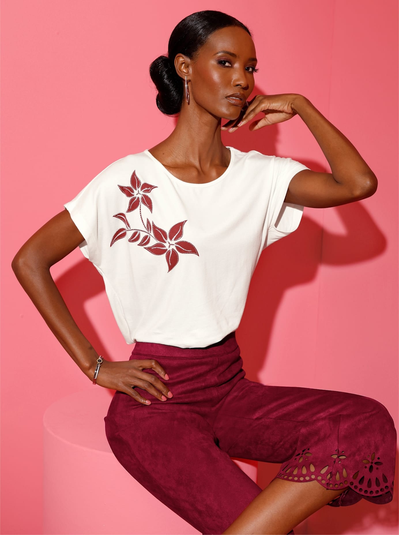 creation L Rundhalsshirt "Shirt", 1 Stk. günstig online kaufen