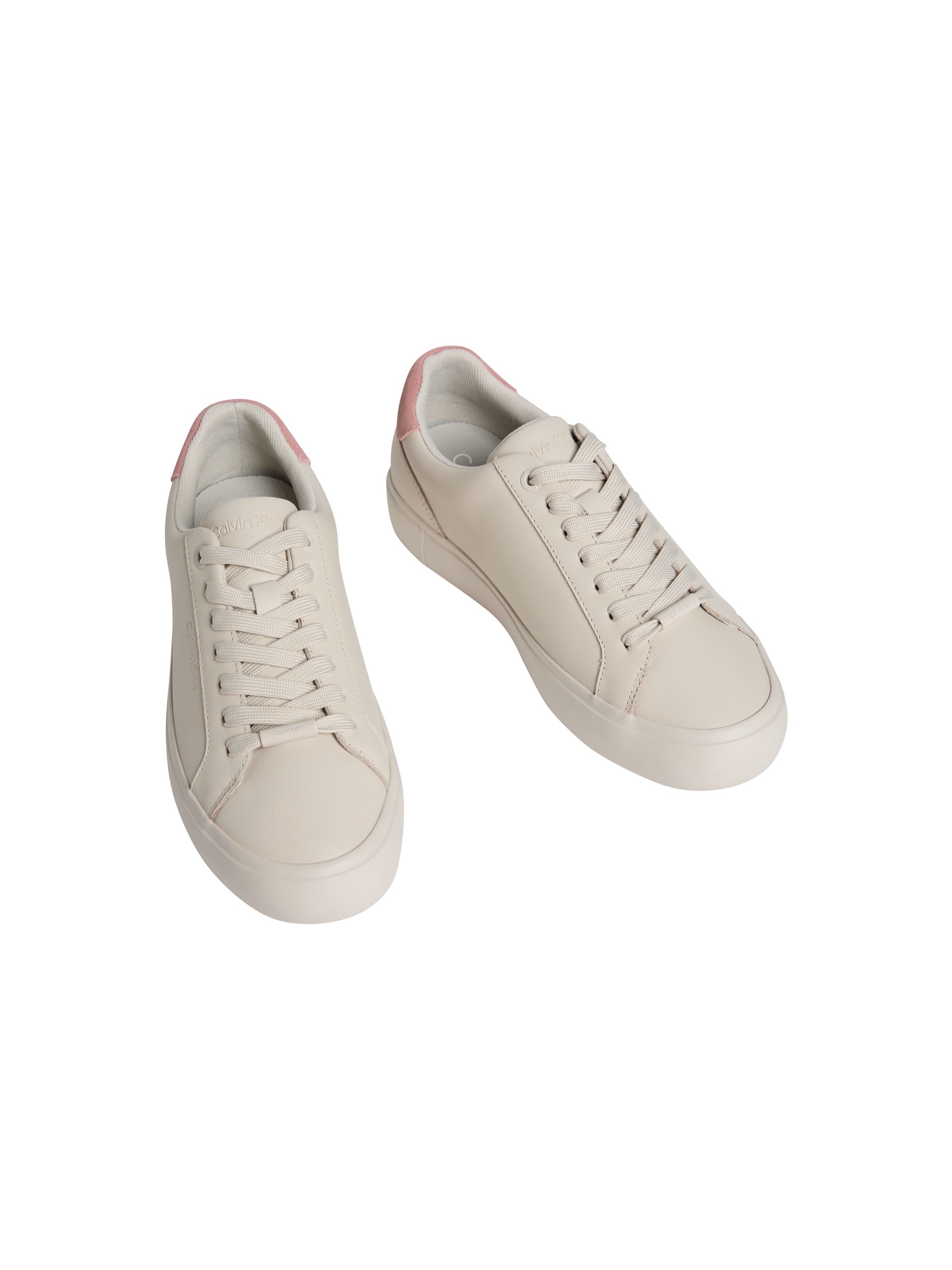 Calvin Klein Plateausneaker "VULC LACE UP LTH MIX" Casual-Schnürschuh, Frei günstig online kaufen