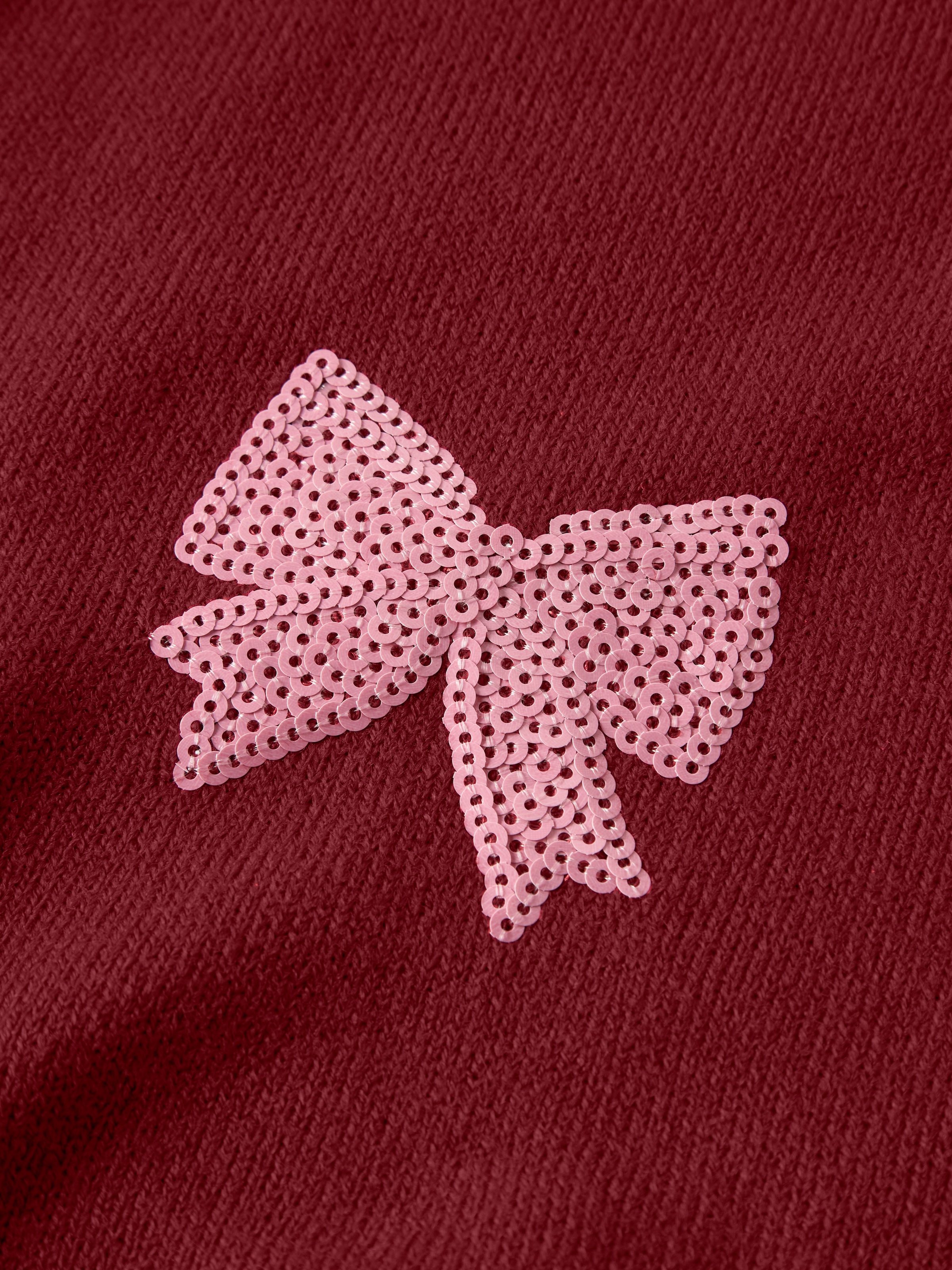 Name It Rundhalspullover »NKFRALLE LS KNIT« Weihnachten, Kunstfaser, normal geschnitten