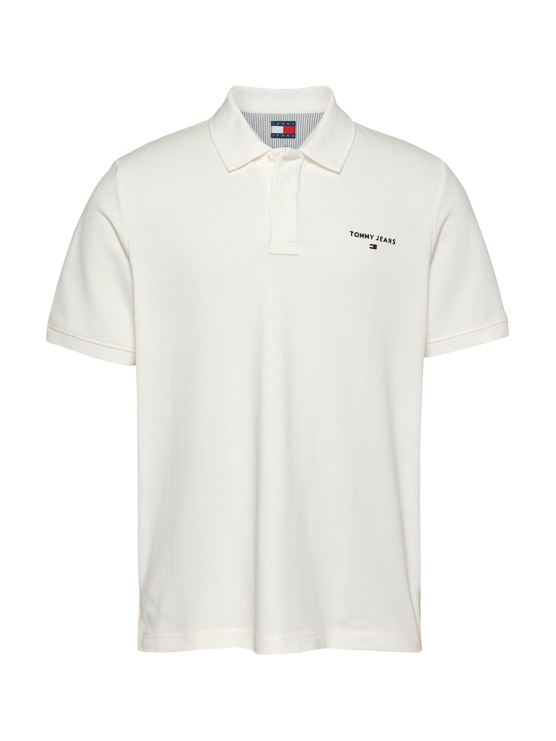 Tommy Jeans Poloshirt »TJM REG LINEAR POLO EXT«, Mit Rundhalsausschnitt