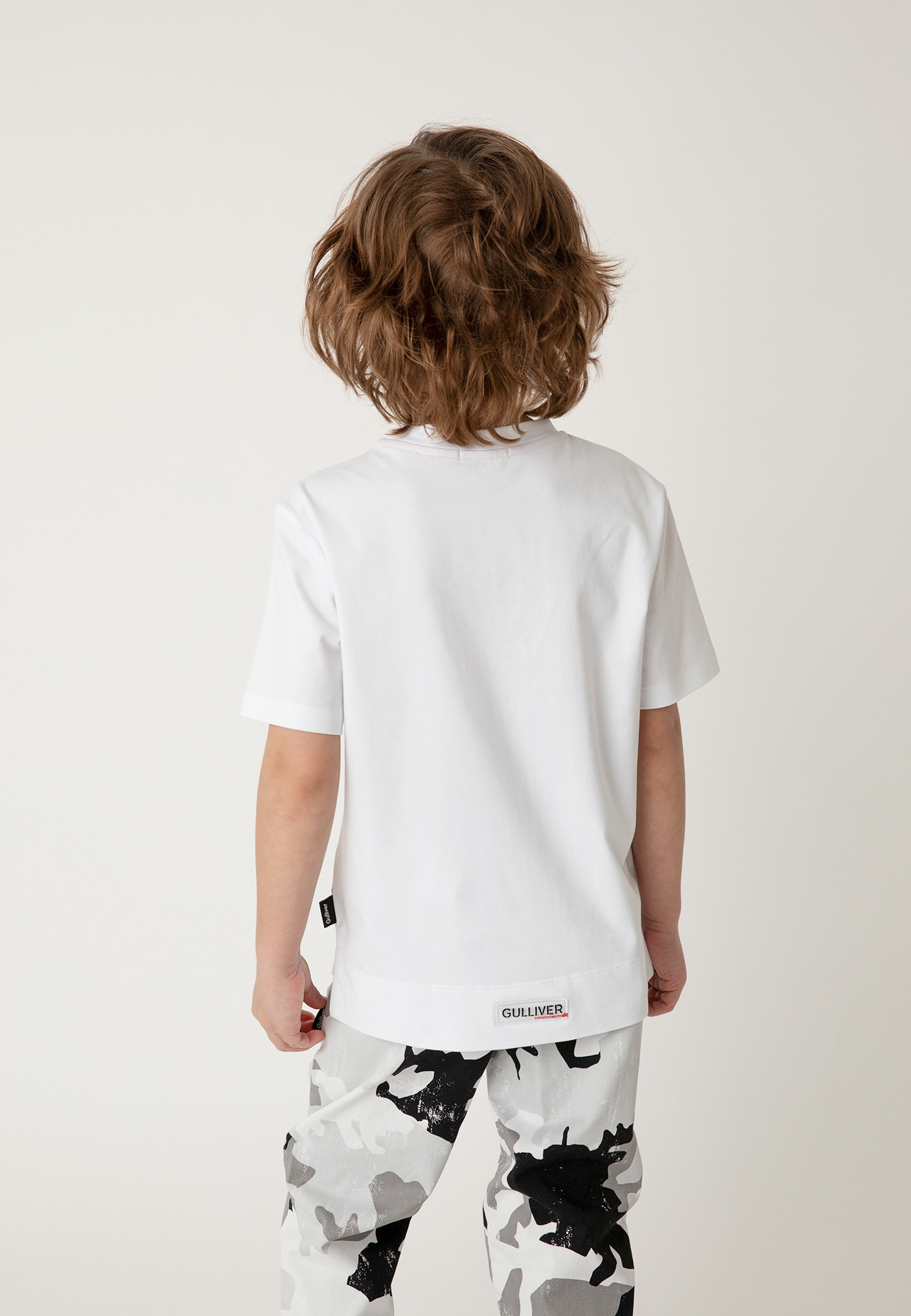 Gulliver T-Shirt, mit verlängertem BAUR | Rücken kaufen online