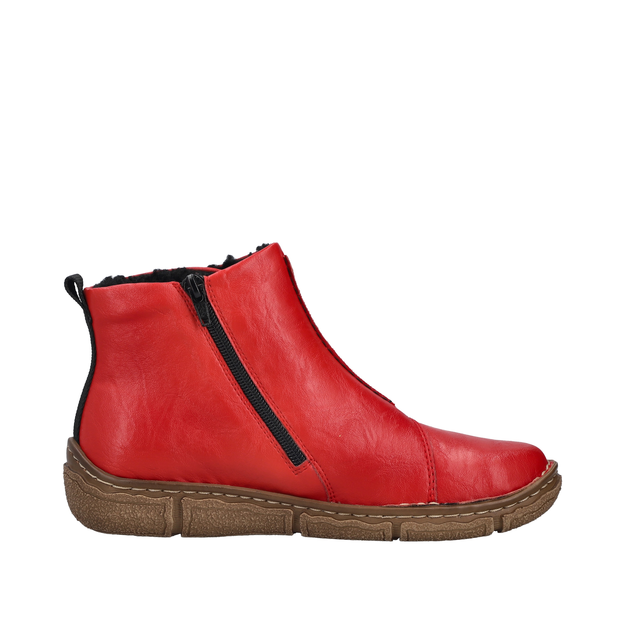 Rieker Winterboots  Casual-Boots, Steifelette mit Ziernaht