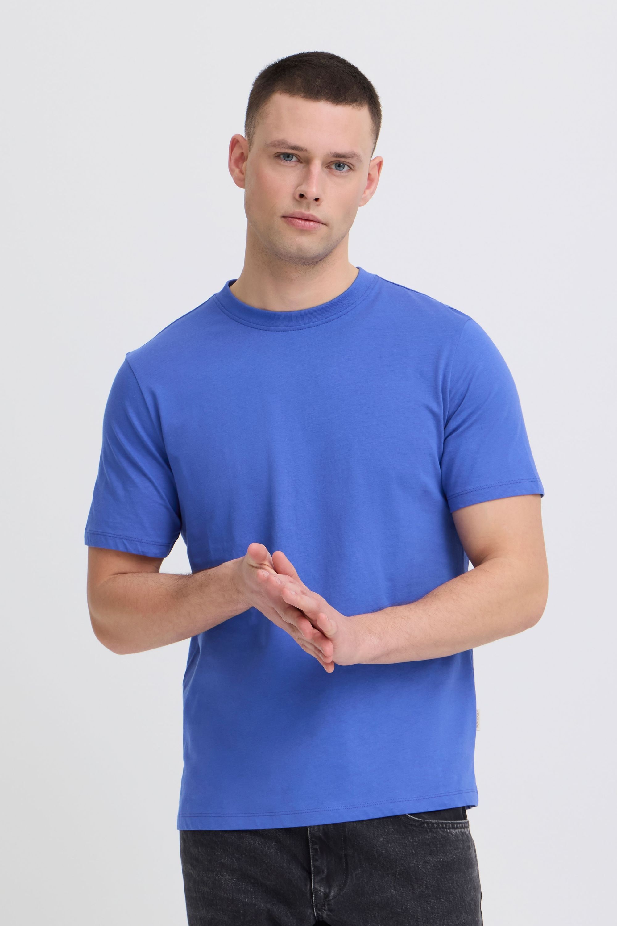 Blend Rundhalsshirt "BHKurtis Backprint" Modisches T-Shirt mit Backprint günstig online kaufen