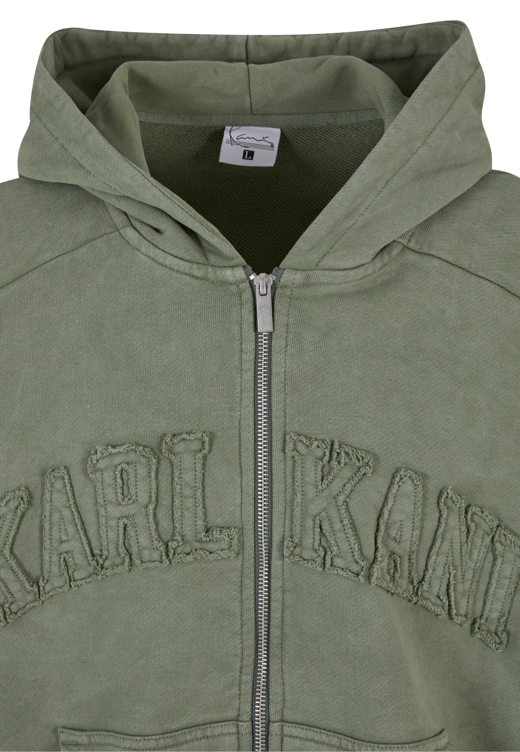 Karl Kani Sweatjacke »Karl Kani College Heavy Crop Zip Hoodie«