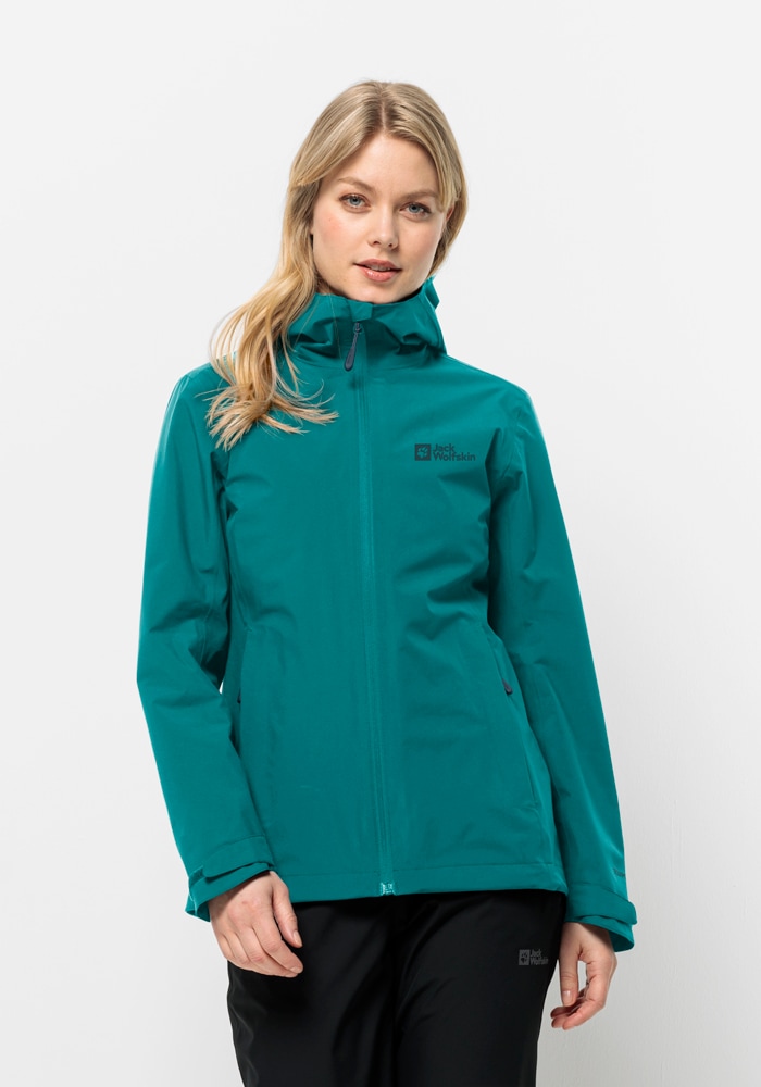 Jack Wolfskin Funktionsjacke "ROBURY 2L JKT W", mit Kapuze