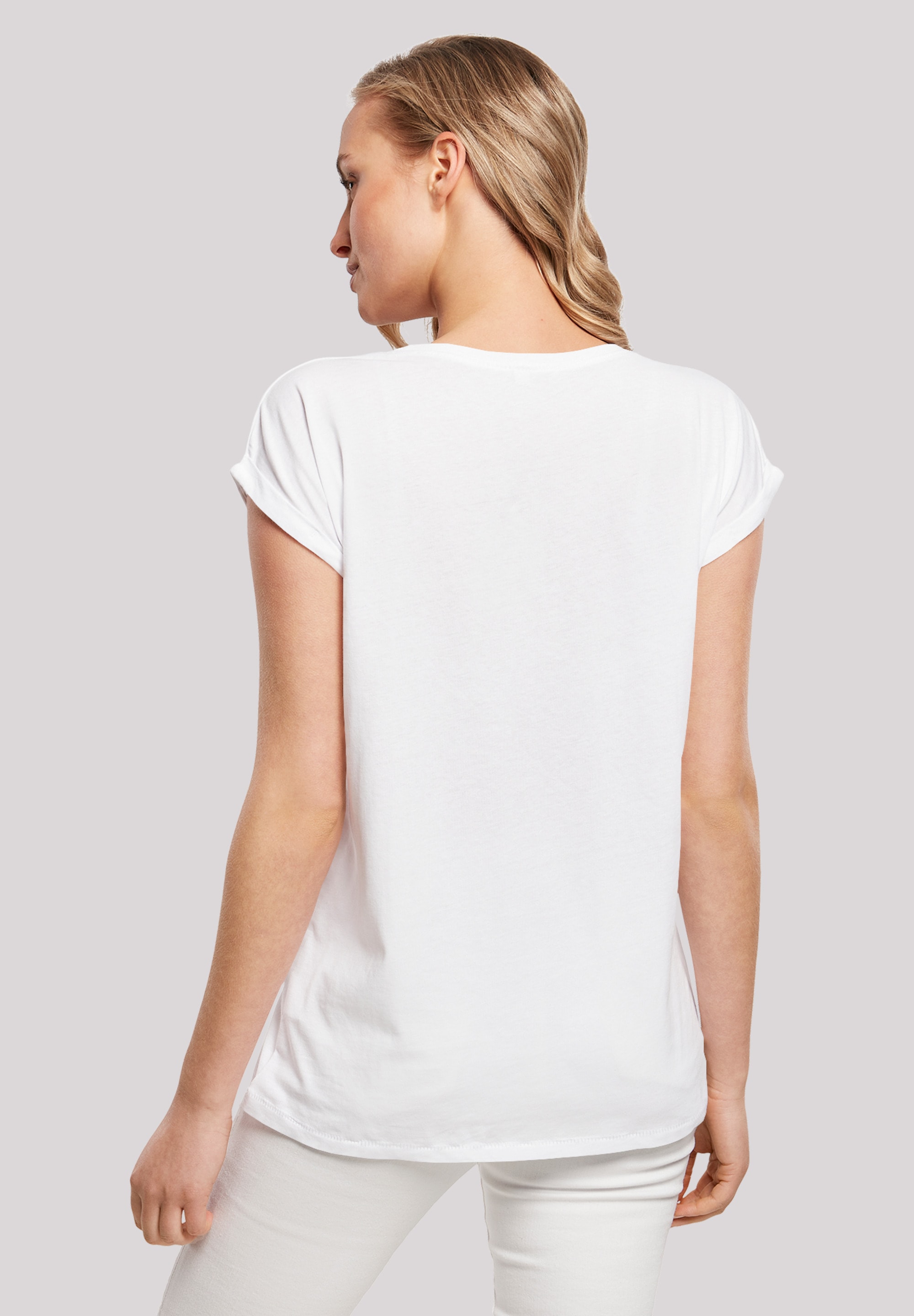 F4NT4STIC Kurzarmshirt with | BAUR Ladies Spray Tee«, Shoulder »Damen Logo (1 bestellen tlg.) Extended Marvel