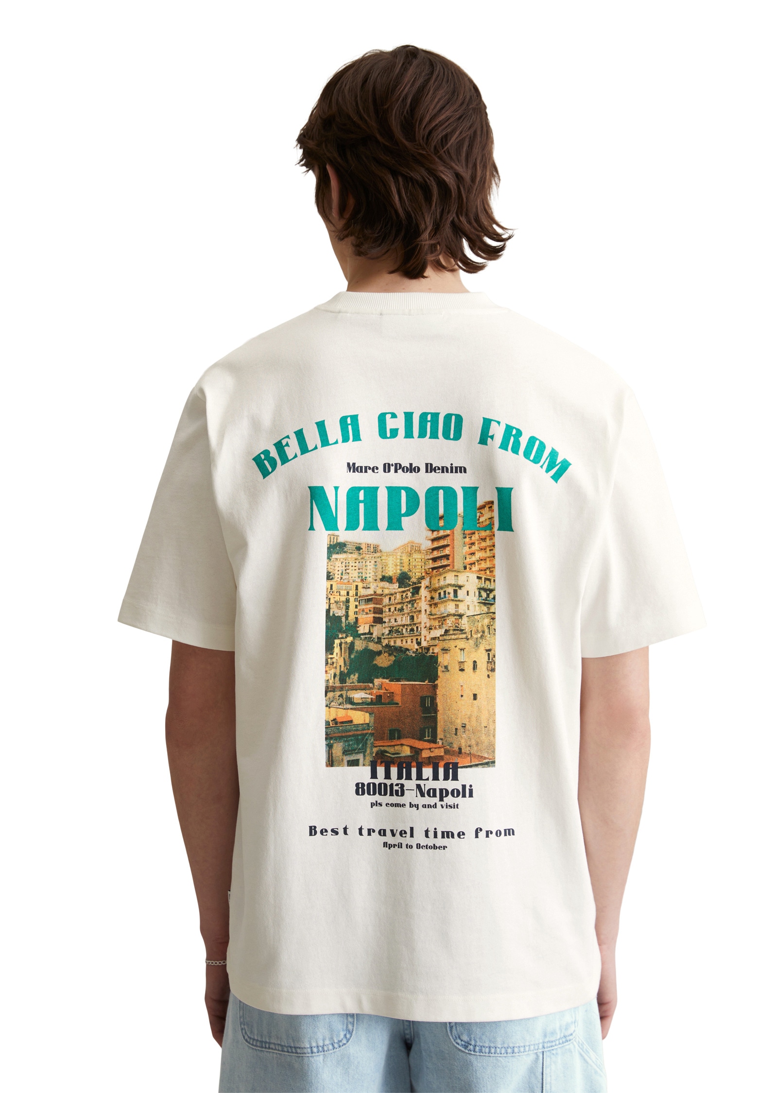 Marc O'Polo DENIM T-Shirt »mit Print auf Vorder- und Rückseite«