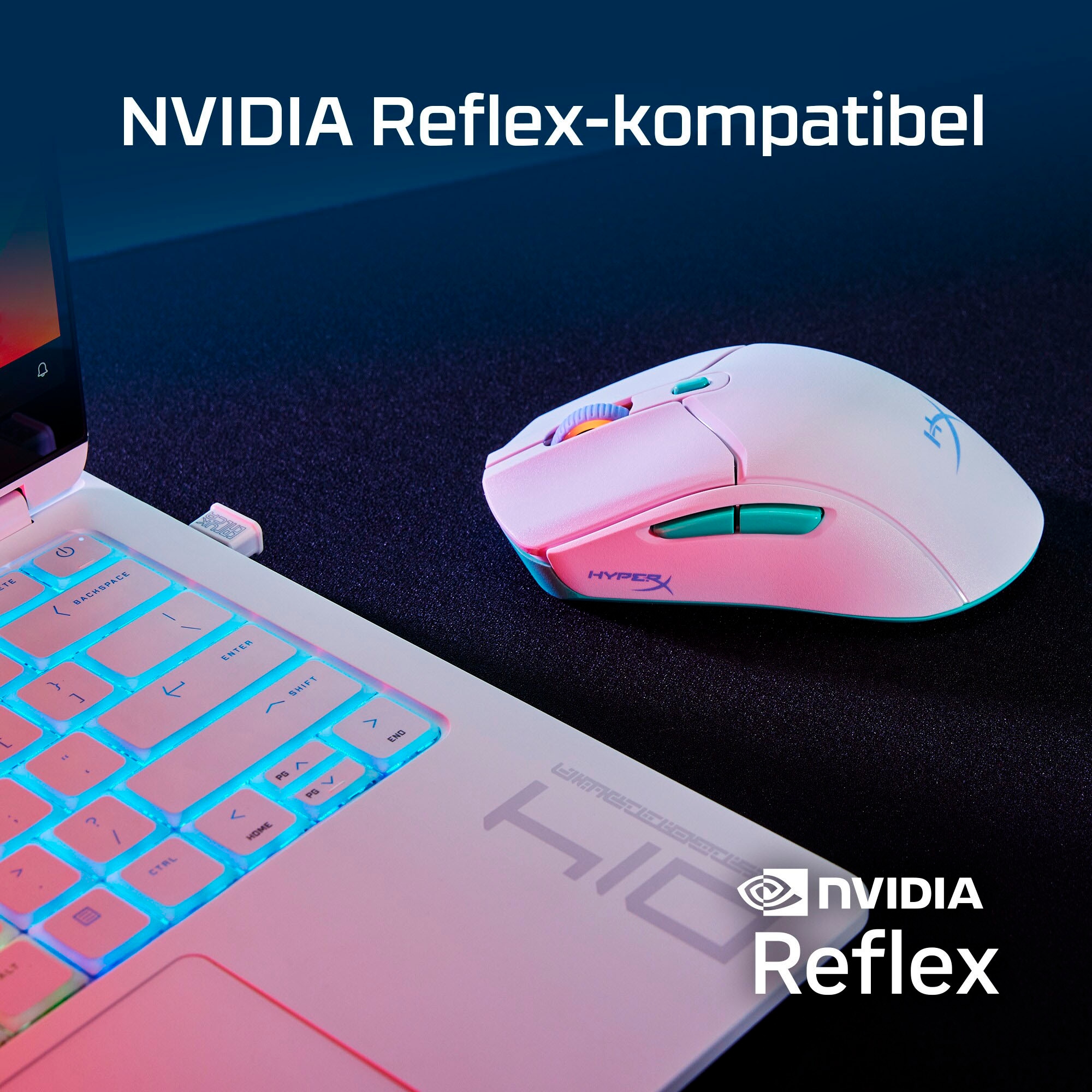 HyperX Gaming-Maus »Pulsefire Haste 2 Core Wireless« Bluetooth | Funk | USB