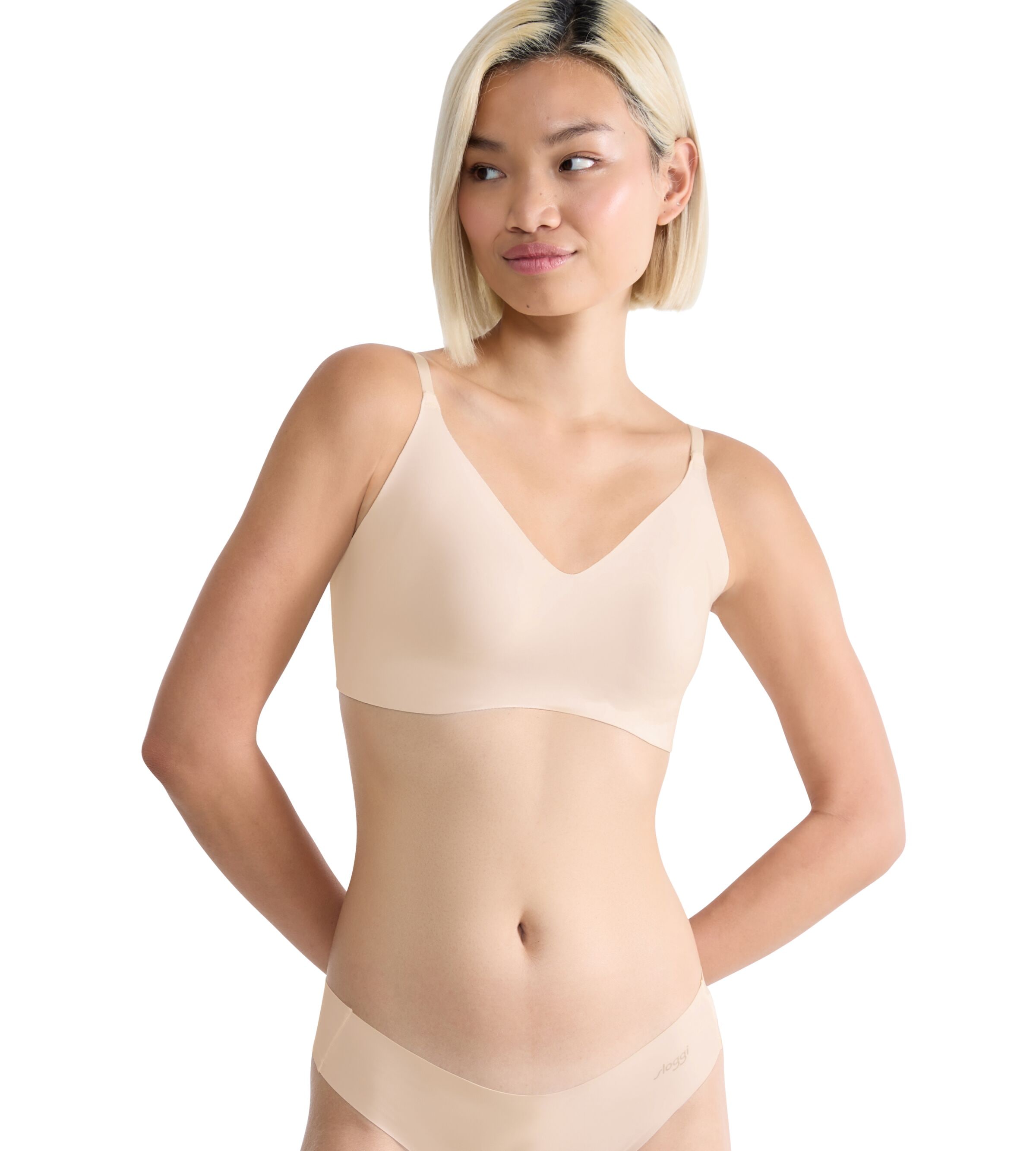 Bustier »ZERO Microfibre 2.0 Bralette«, ohne Bügel mit herausnehmbaren Pads