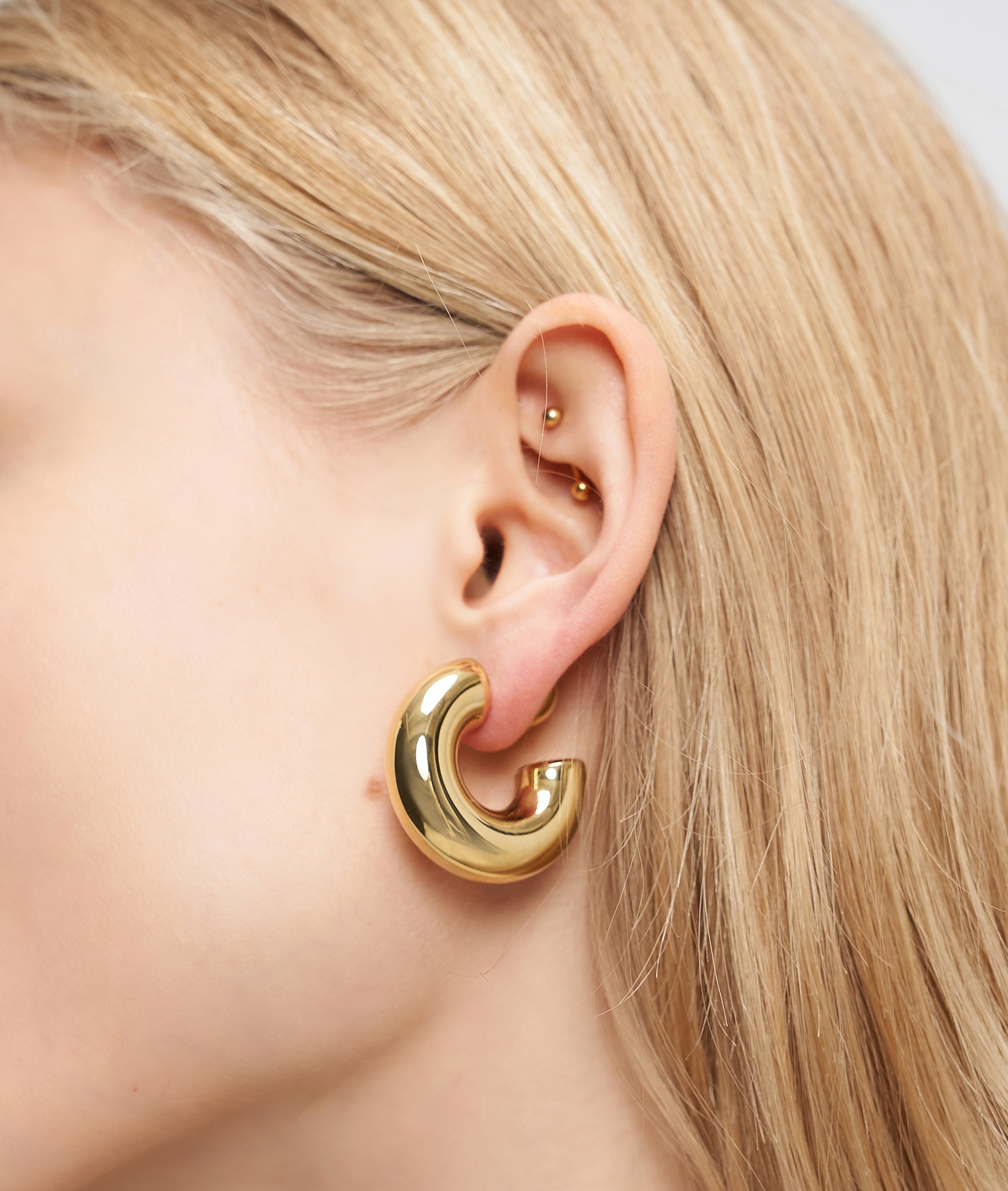 Liebeskind Berlin Paar Creolen »Schmuck Geschenk Edelstahl Ohrringe Steel Ball«