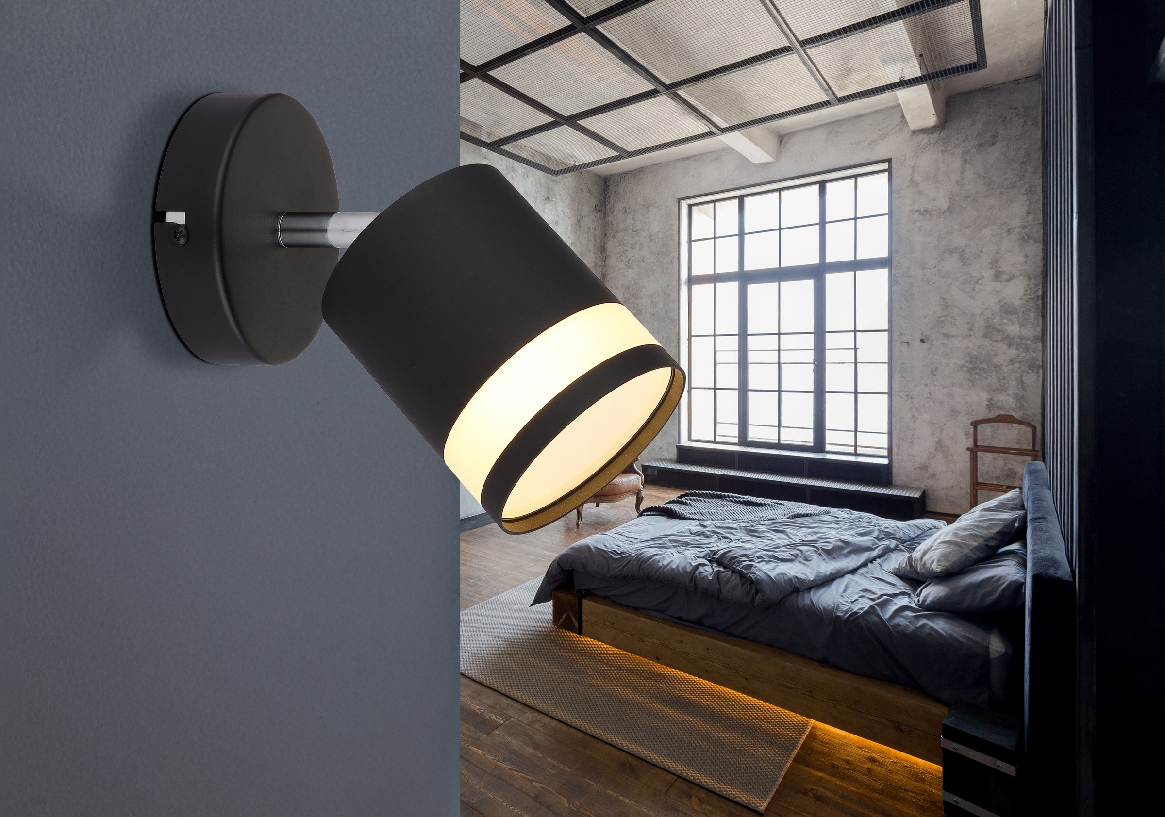 GLOBO LIGHTING Deckenstrahler »LUCERO« GX53 1 Stk. Warmweiß Spot Deckenspot Flur Schlafzimmer Wohnzimmer