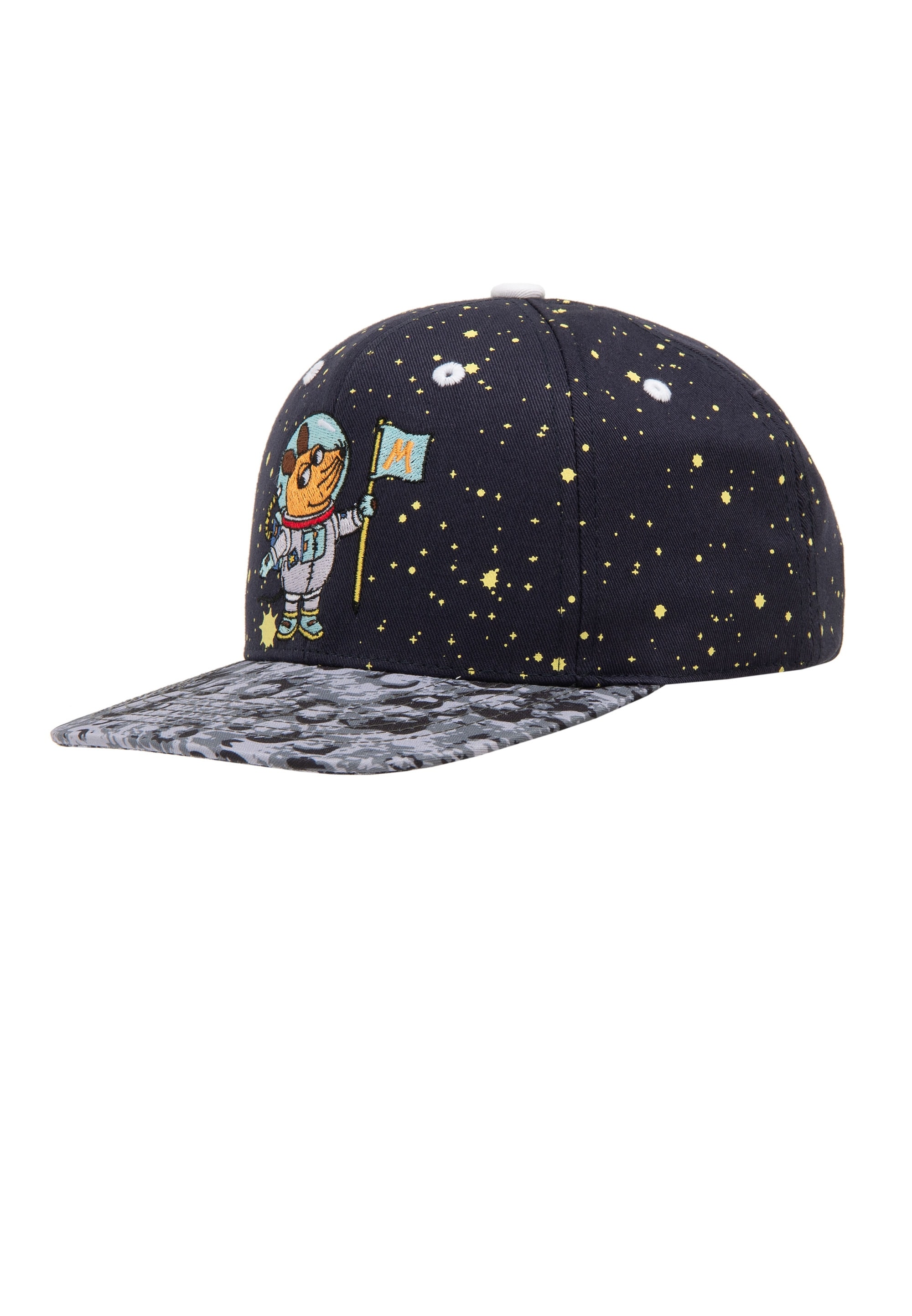 koaa Baseball Cap »Maus - Mondlandung«, mit detailreicher Stickerei