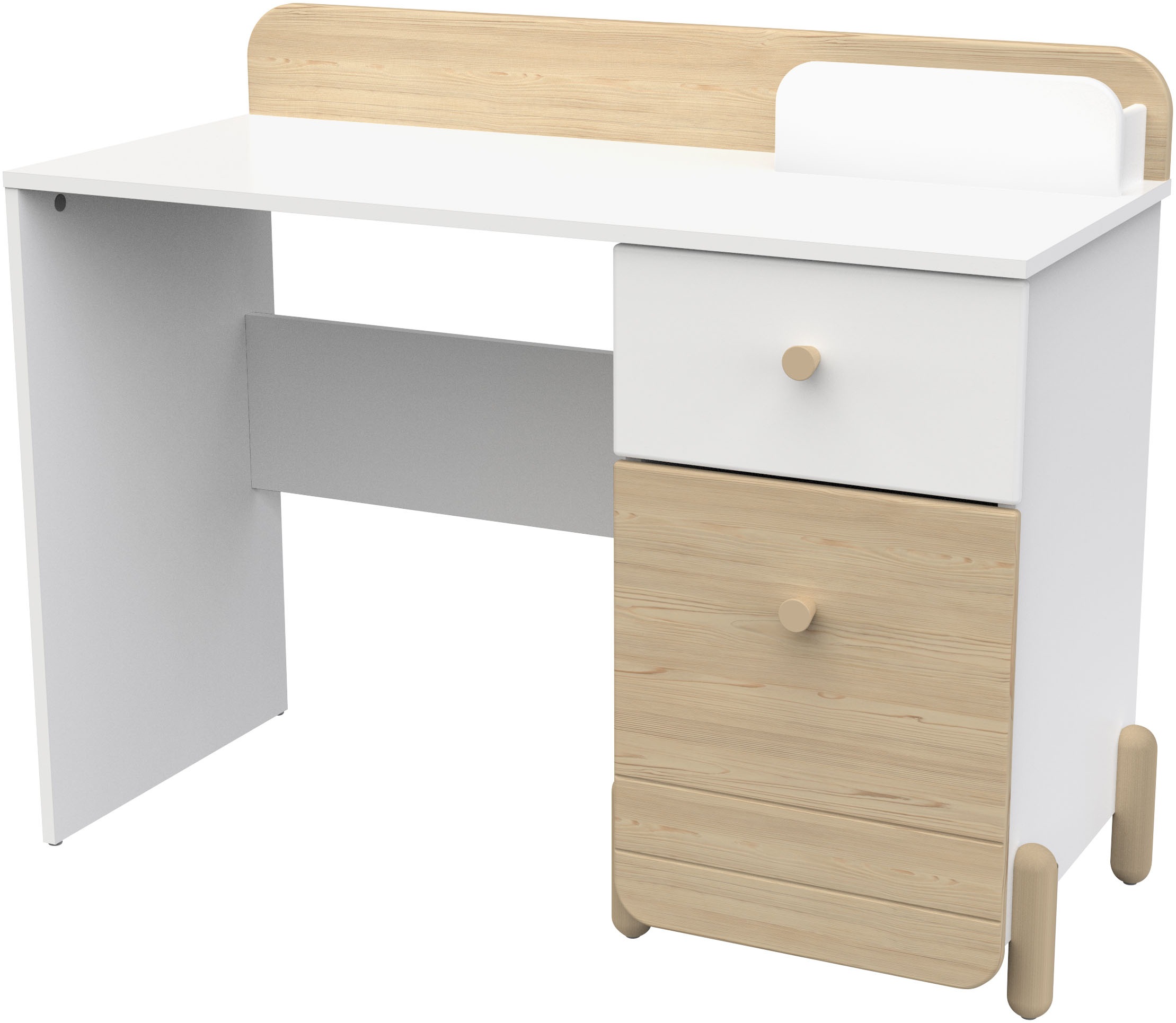 Demeyere GROUP Schreibtisch »Edaj«, Schreibtisch 1 Schublade 1 Tur