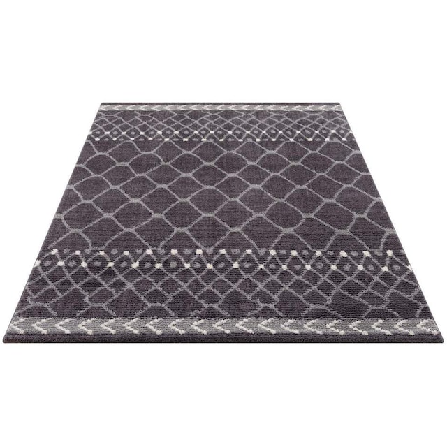 Carpet City Teppich »April 2312«, rechteckig, Boho-Teppich, besonders  weich, Hochflor auf Rechnung | BAUR