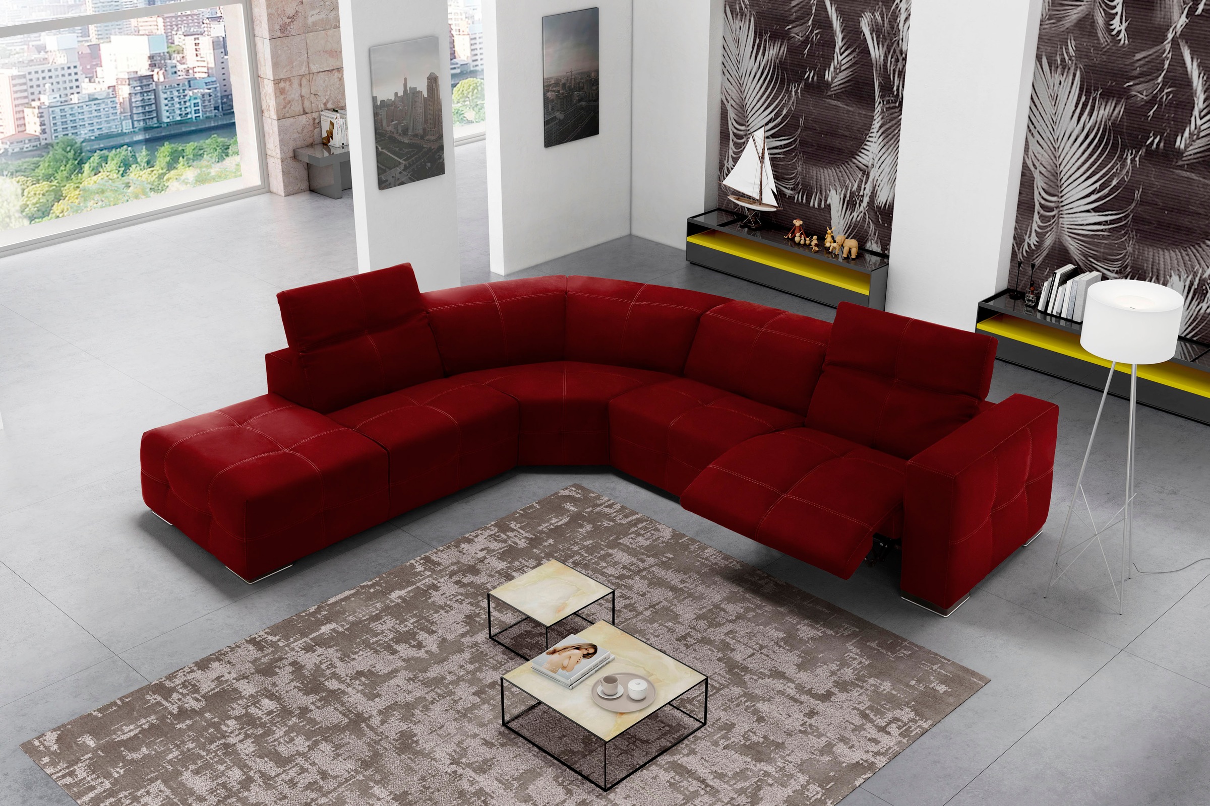Egoitaliano Ecksofa "Sauvanne, Designsofa der Extraklasse, elegant und bequ günstig online kaufen