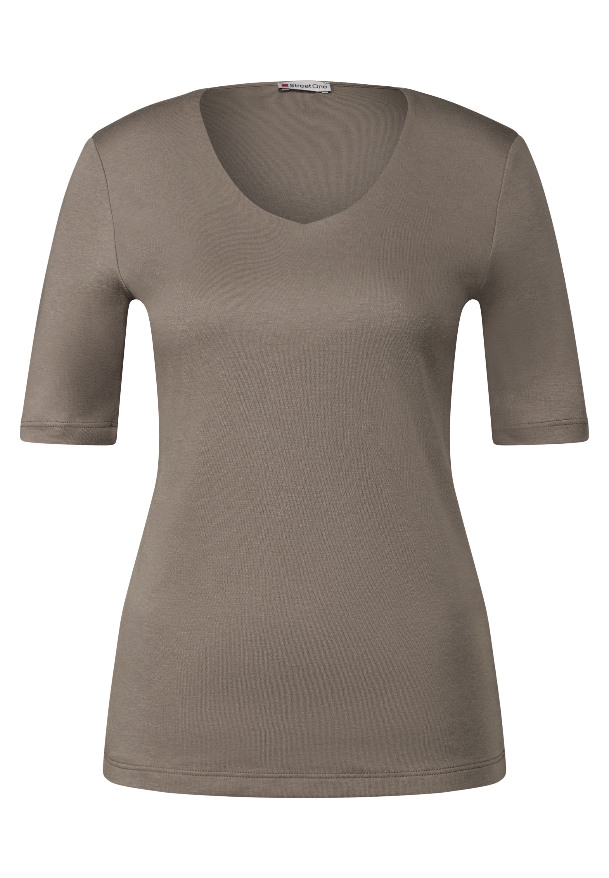 STREET ONE T-Shirt, im soften Baumwoll-Mix