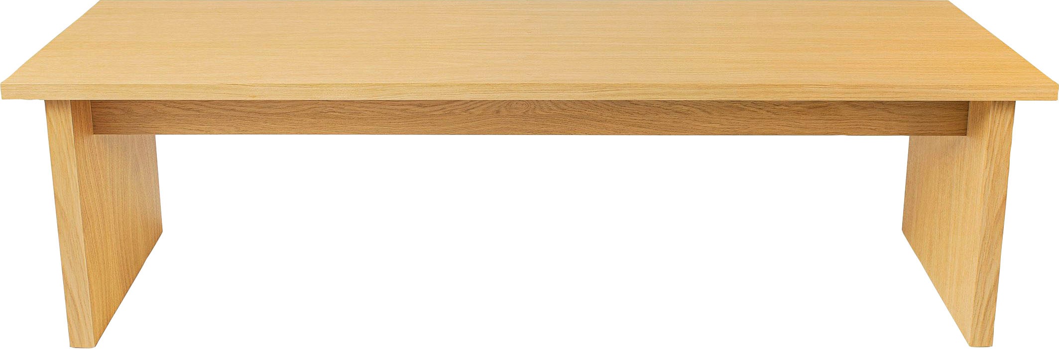 Woodman Couchtisch "Stripe" Holzfurnier aus Eiche, Breite 120 cm, FSC-zerti günstig online kaufen