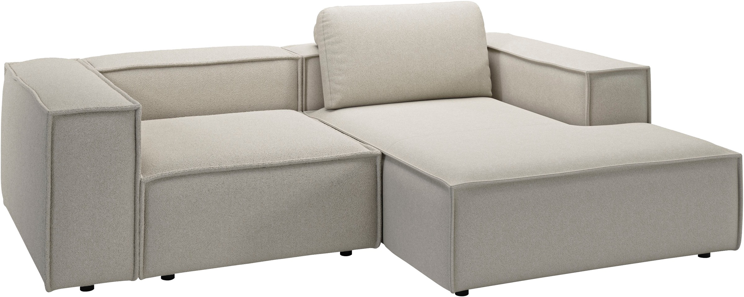 Places of Style Ecksofa "Watertown, kompakte L-Form, 246 cm breite für klei günstig online kaufen
