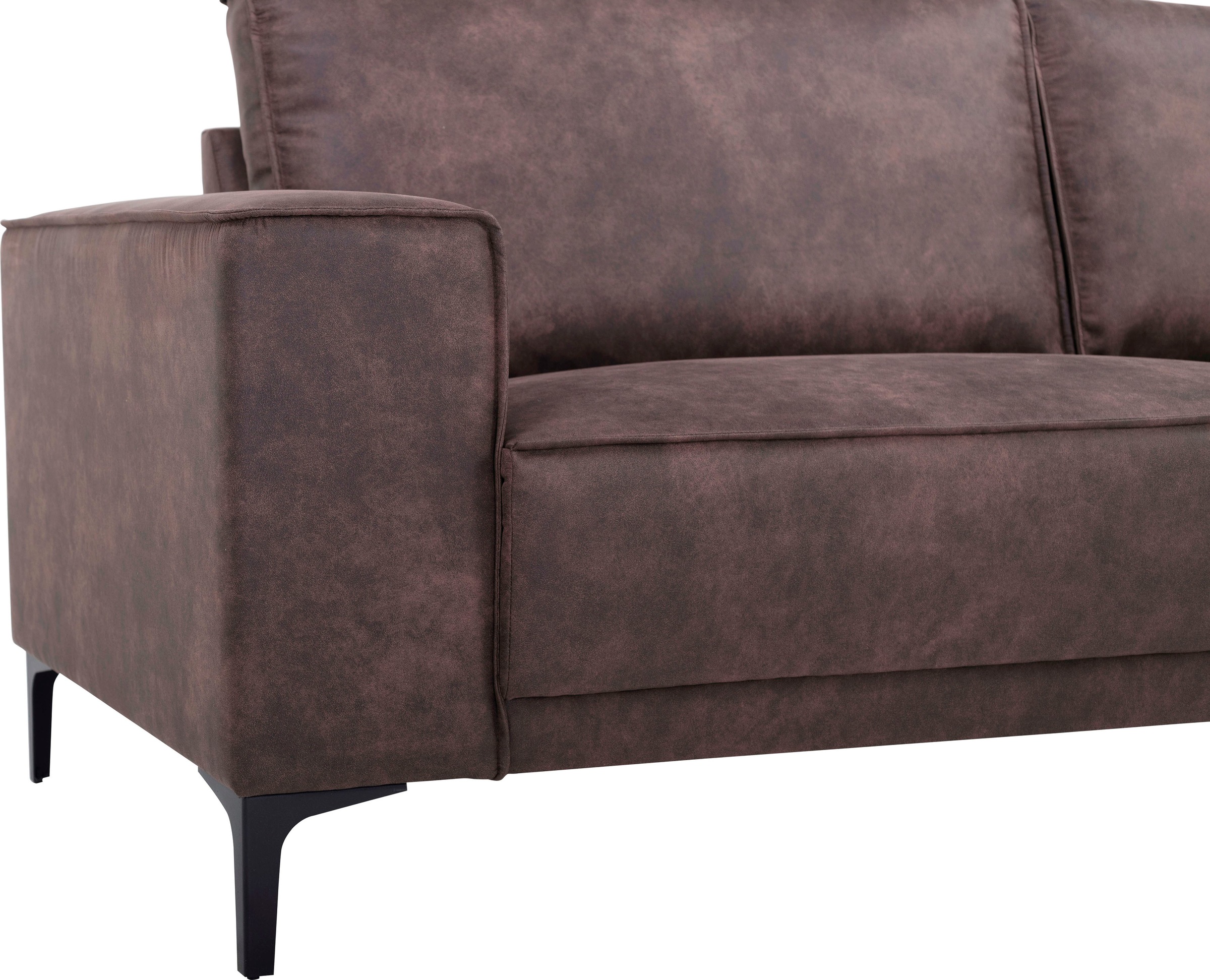 Places of Style Ecksofa »Oland«, 280 cm, im zeitlosem Design und hochwertiger Verabeitung