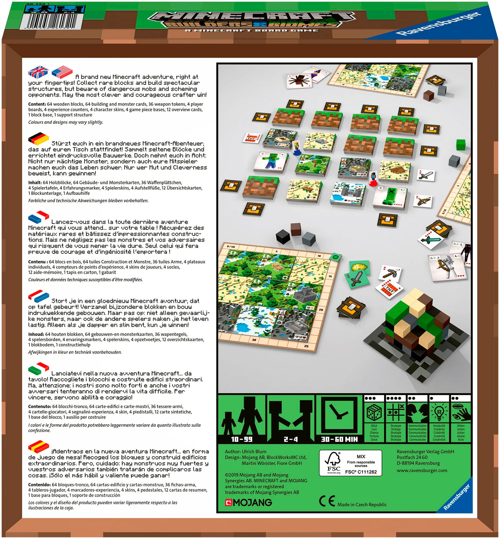 Ravensburger Spiel »Minecraft: Builders & Biomes« Made in Europe