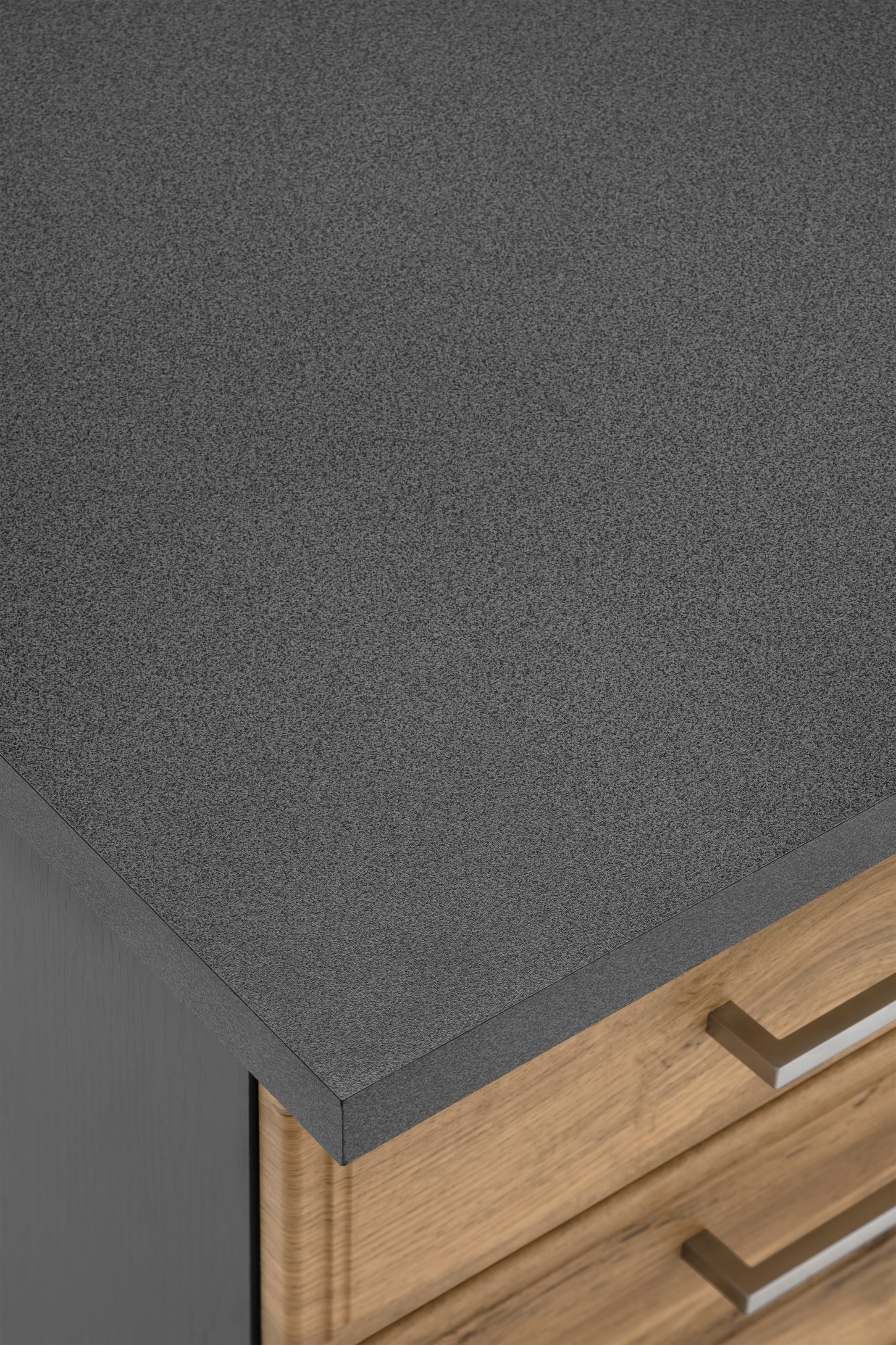 KOCHSTATION Küchenzeile »KS-Stockholm«, Breite 270 cm, mit hochwertigen MDF Fronten im Landhaus-Stil