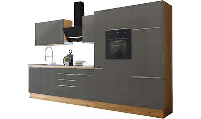RESPEKTA Küchenzeile »Safado«, inklusive E-Geräten, schnelle Lieferzeit, Breite 370 cm kaufen