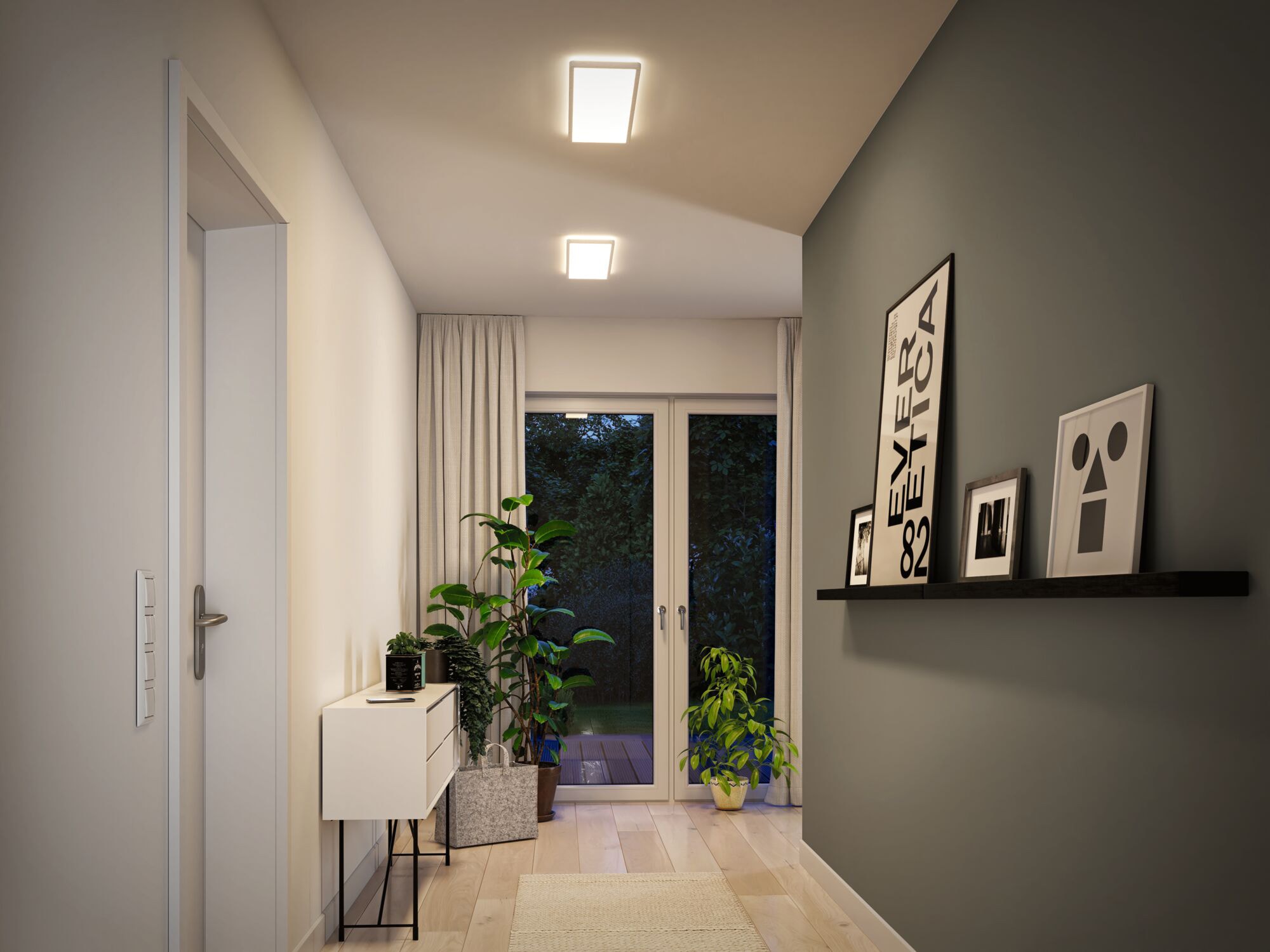 Paulmann LED Panel »Atria Shine«, 1 flammig