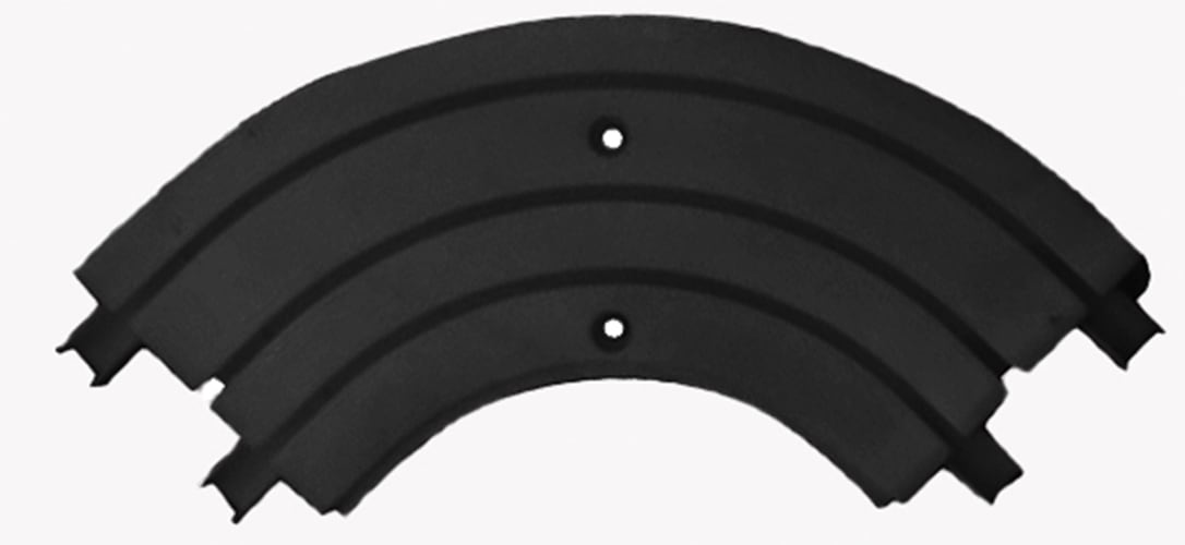 SN DECO GROUP 1100000002199 "Innenbogen für Vorhangschiene SH" 3 läufig-läufig