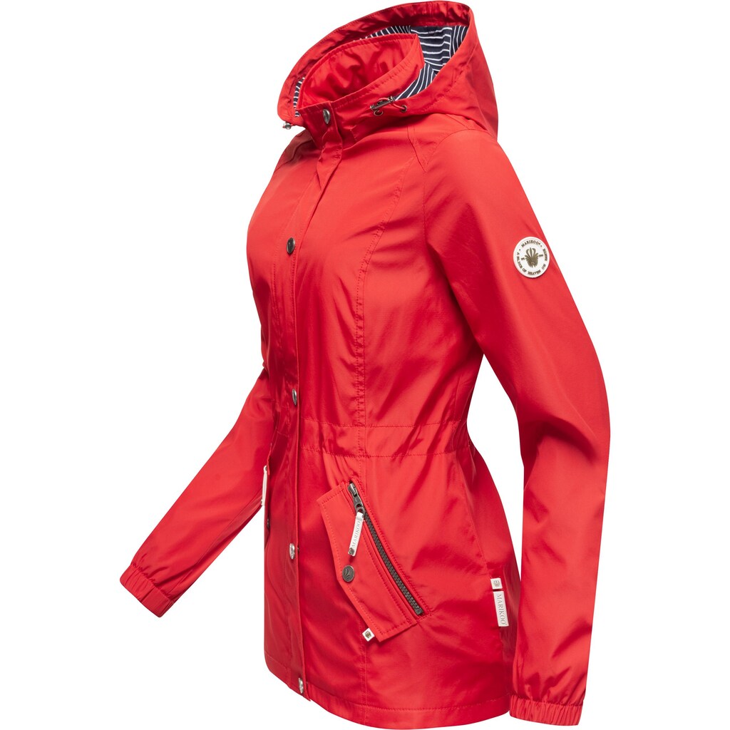 Marikoo Outdoorjacke »Dein Kussmäulchen«, mit Kapuze