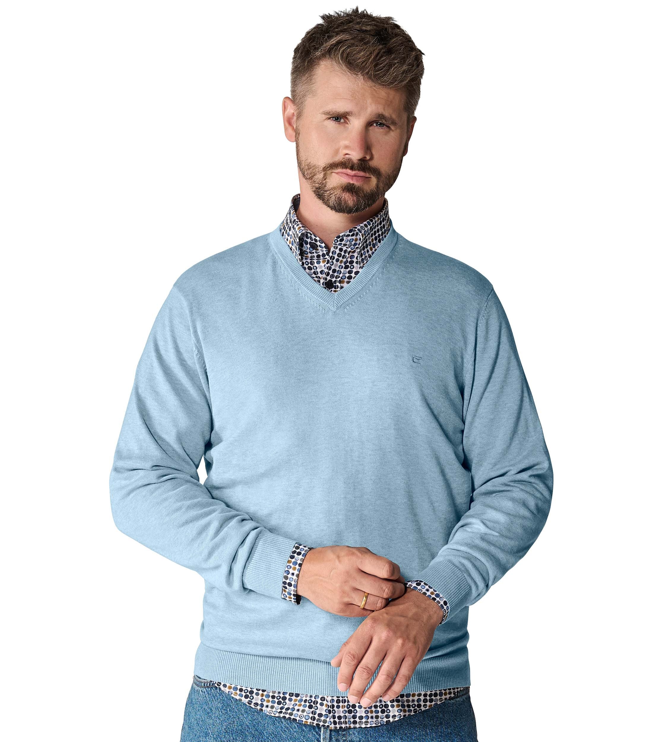 CASAMODA Strickpullover "CASAMODA Pullover uni"