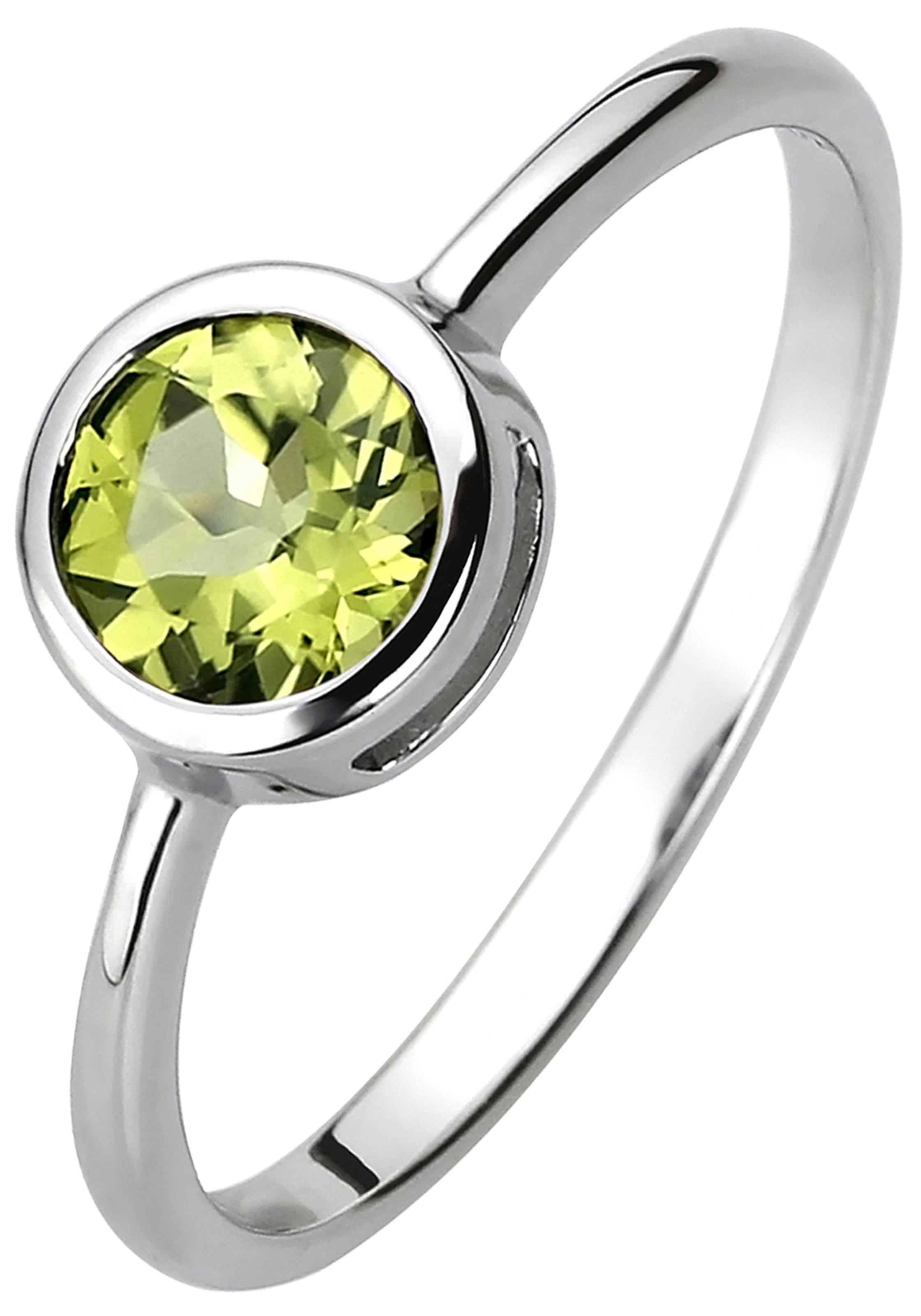 925 Fingerring, | Silber online kaufen BAUR Peridot mit JOBO